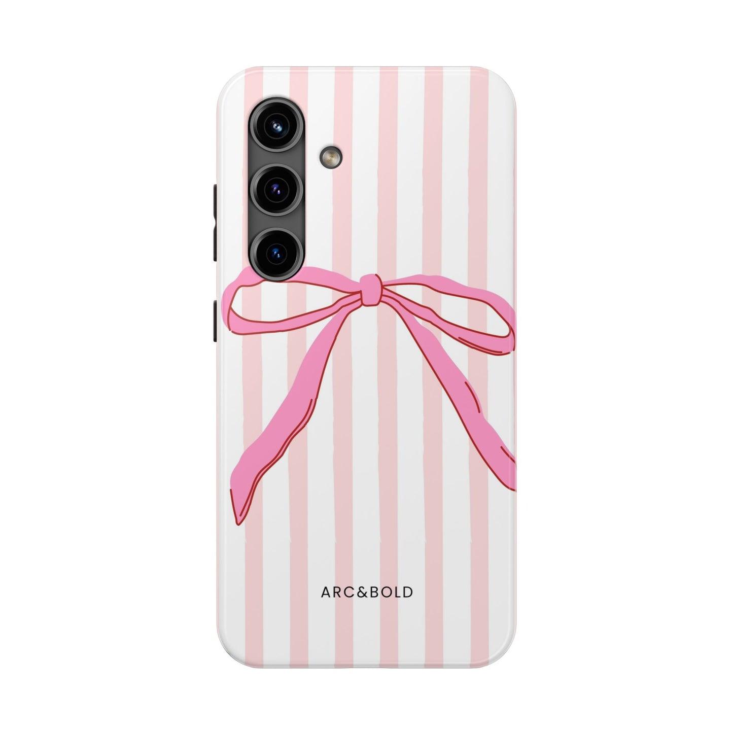 Pink Bow - Tough Phone Case - Arc & Bold