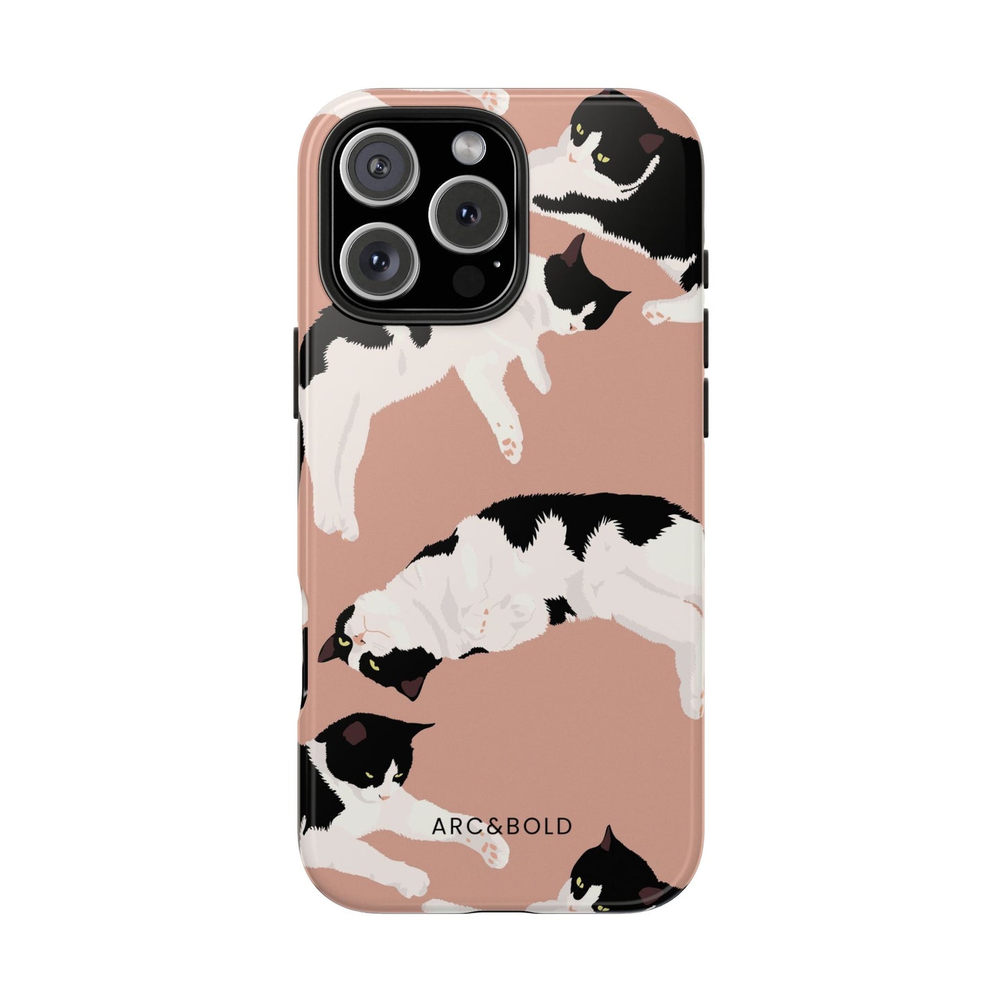 Cat - Tough Phone Case - Arc & Bold