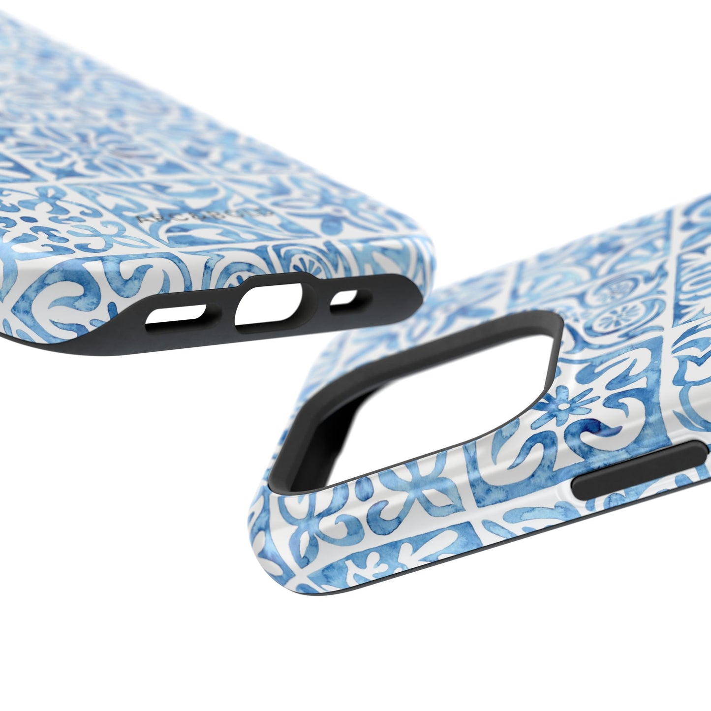 Blue Mosaic - Magnetic Phone Case - Arc & Bold