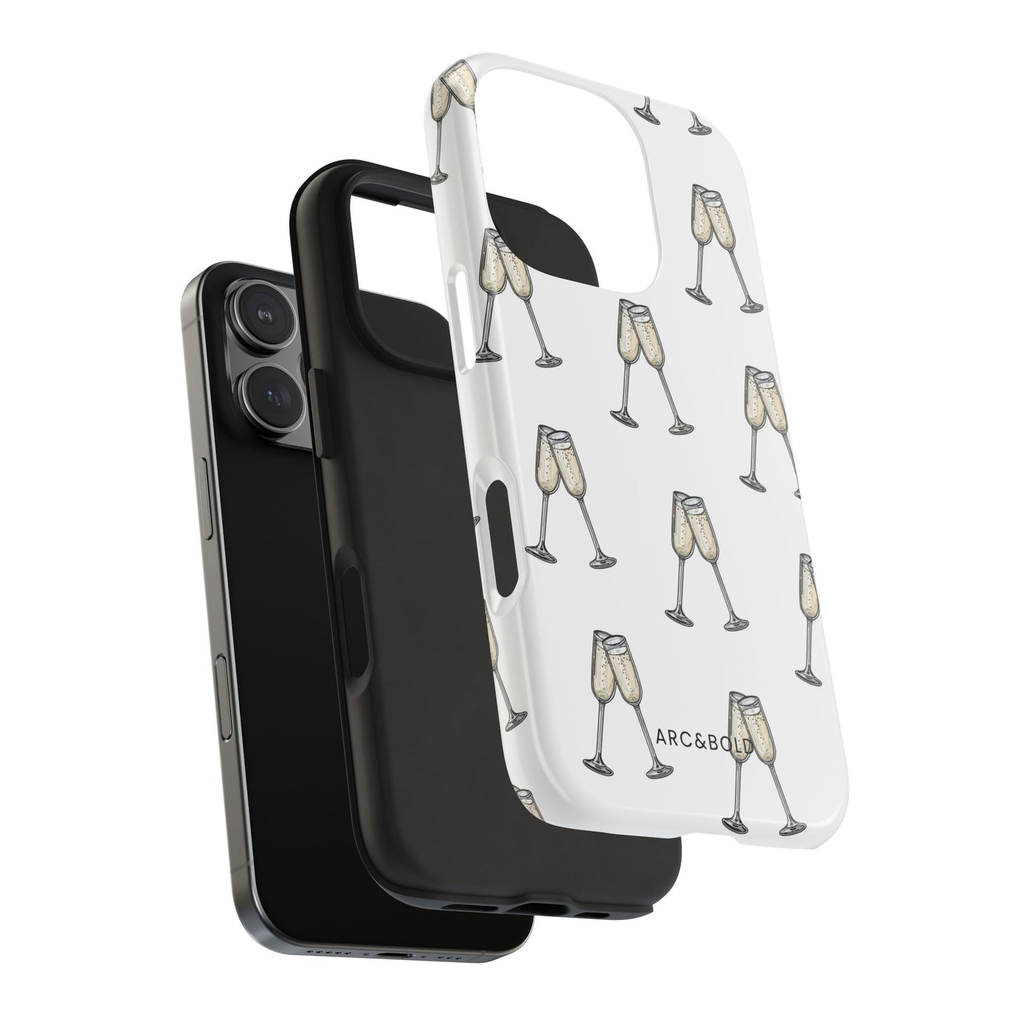Champagne Toast - Tough Phone Case - Arc & Bold