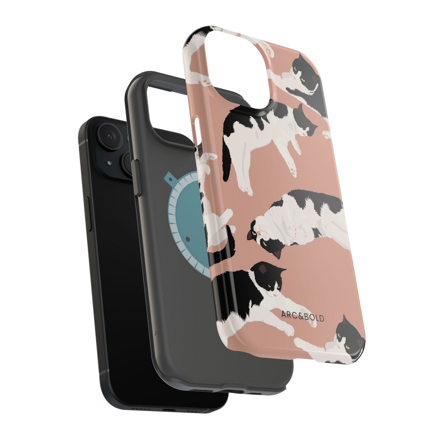 Cat - Magnetic Tough Case - Arc & Bold