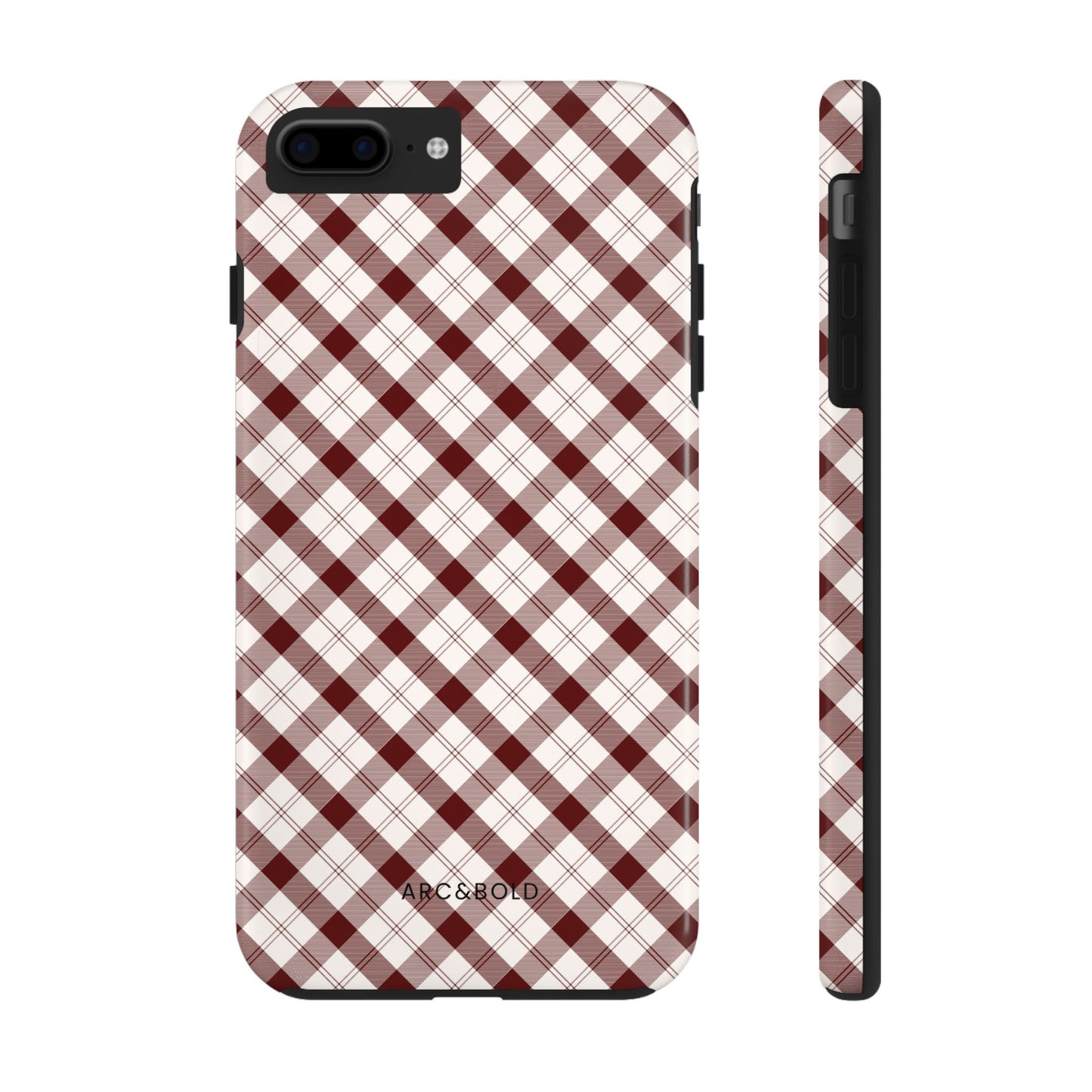 Maroon - Tough Phone Case - Arc & Bold