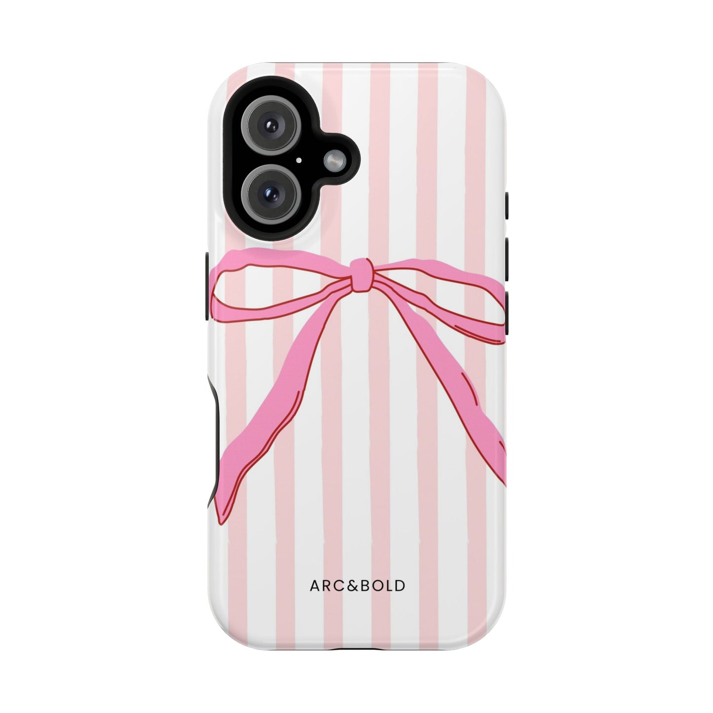 Pink Bow - Magnetic Phone Case - Arc & Bold