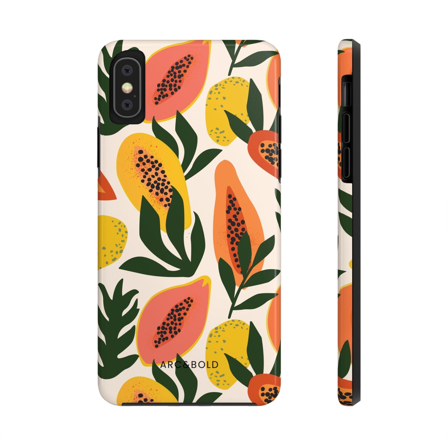 Papaya - Tough Phone Case - Arc & Bold
