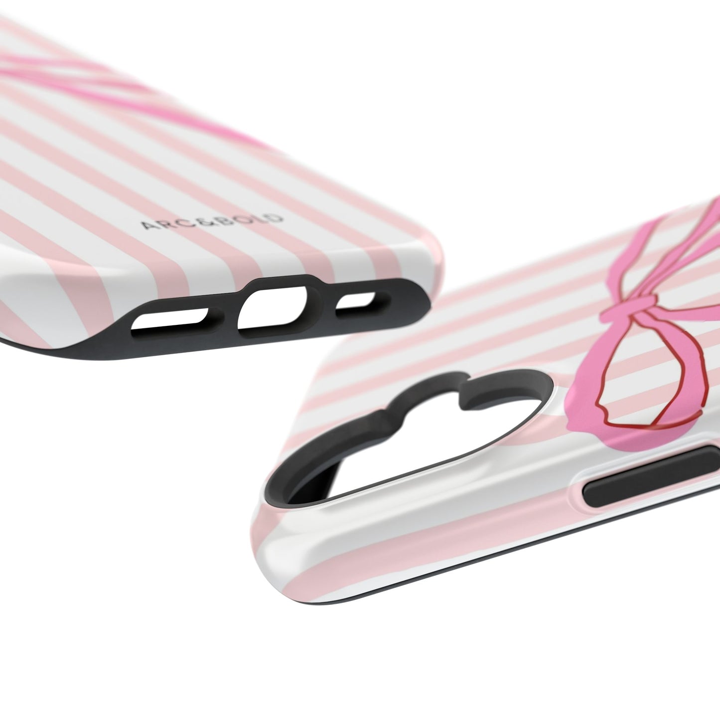 Pink Bow - Magnetic Phone Case - Arc & Bold