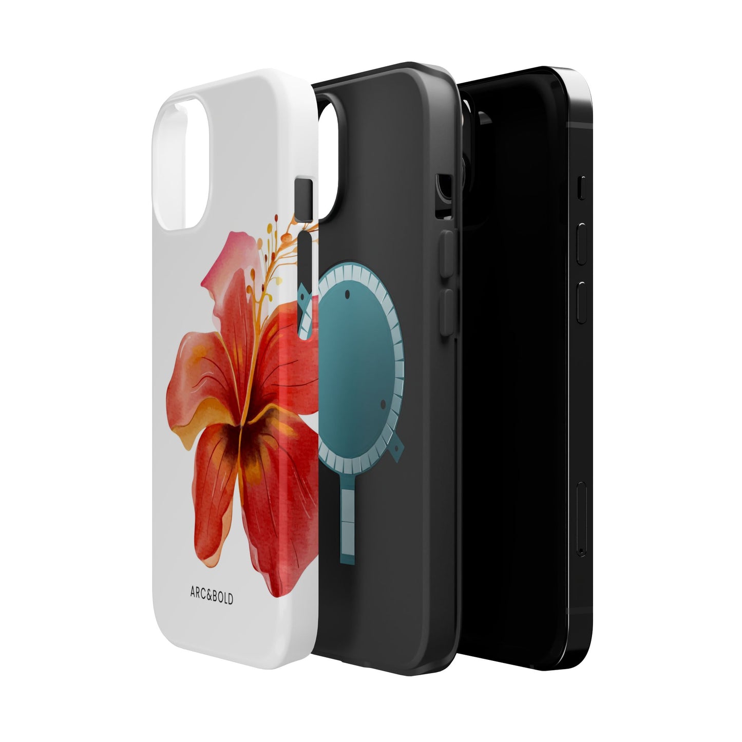 Hibiscus - Magnetic Tough Case - Arc & Bold