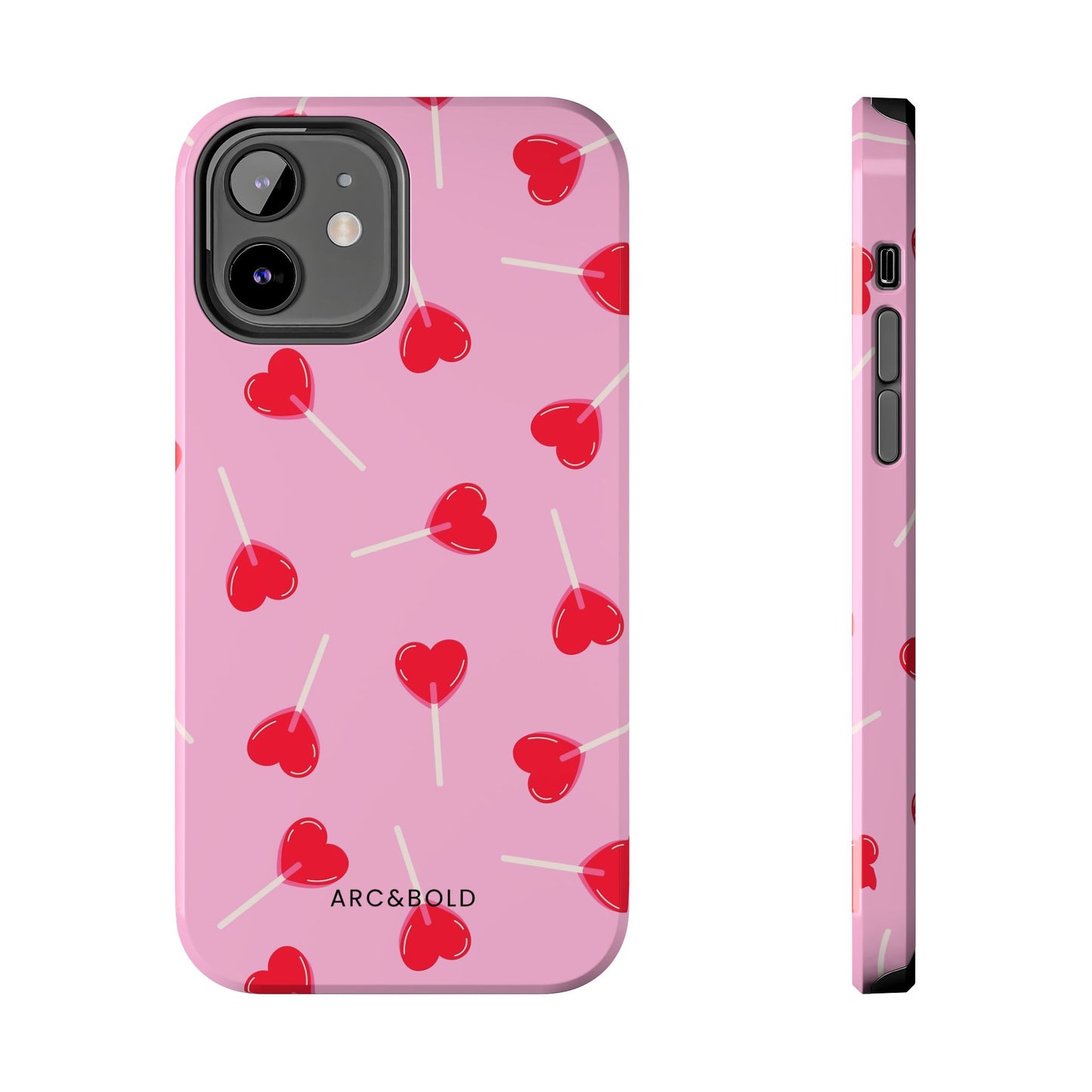 Heart Pops - Tough Phone Case - Arc & Bold