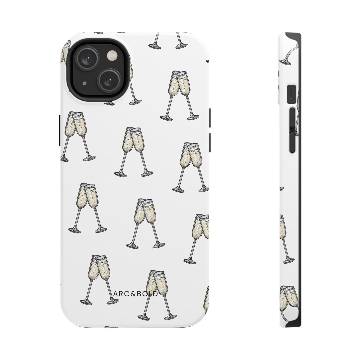 Champagne Toast - Tough Phone Case - Arc & Bold