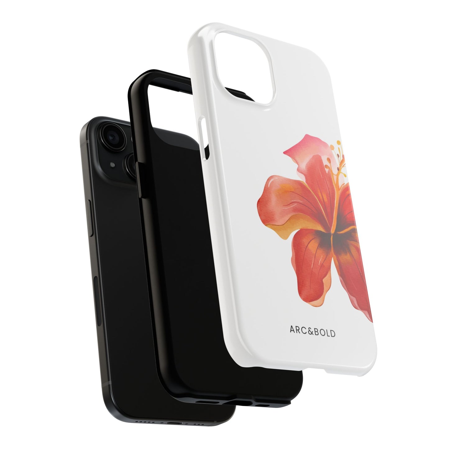 Hibiscus - Tough Phone Case - Arc & Bold