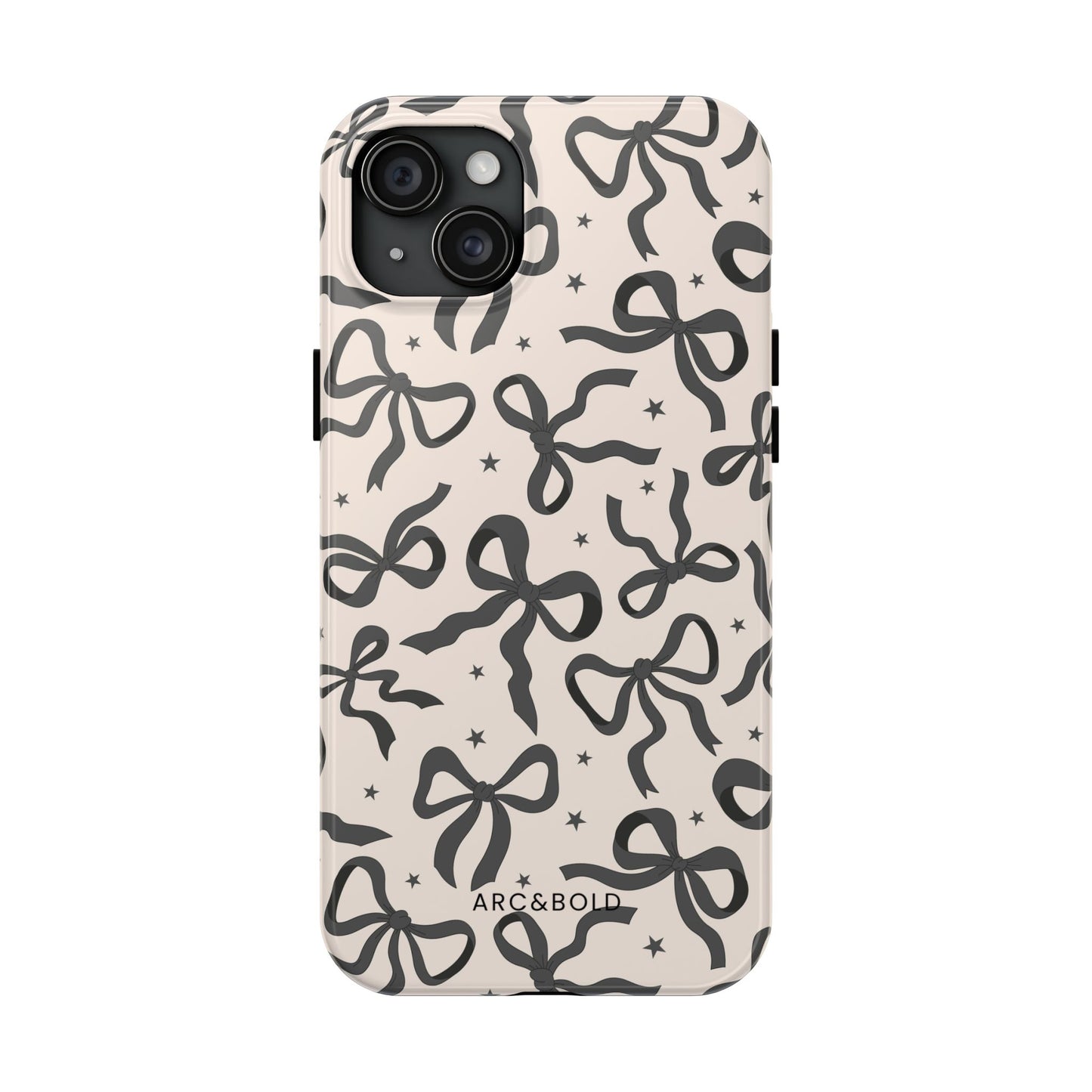 Noir Bows - Tough Phone Case