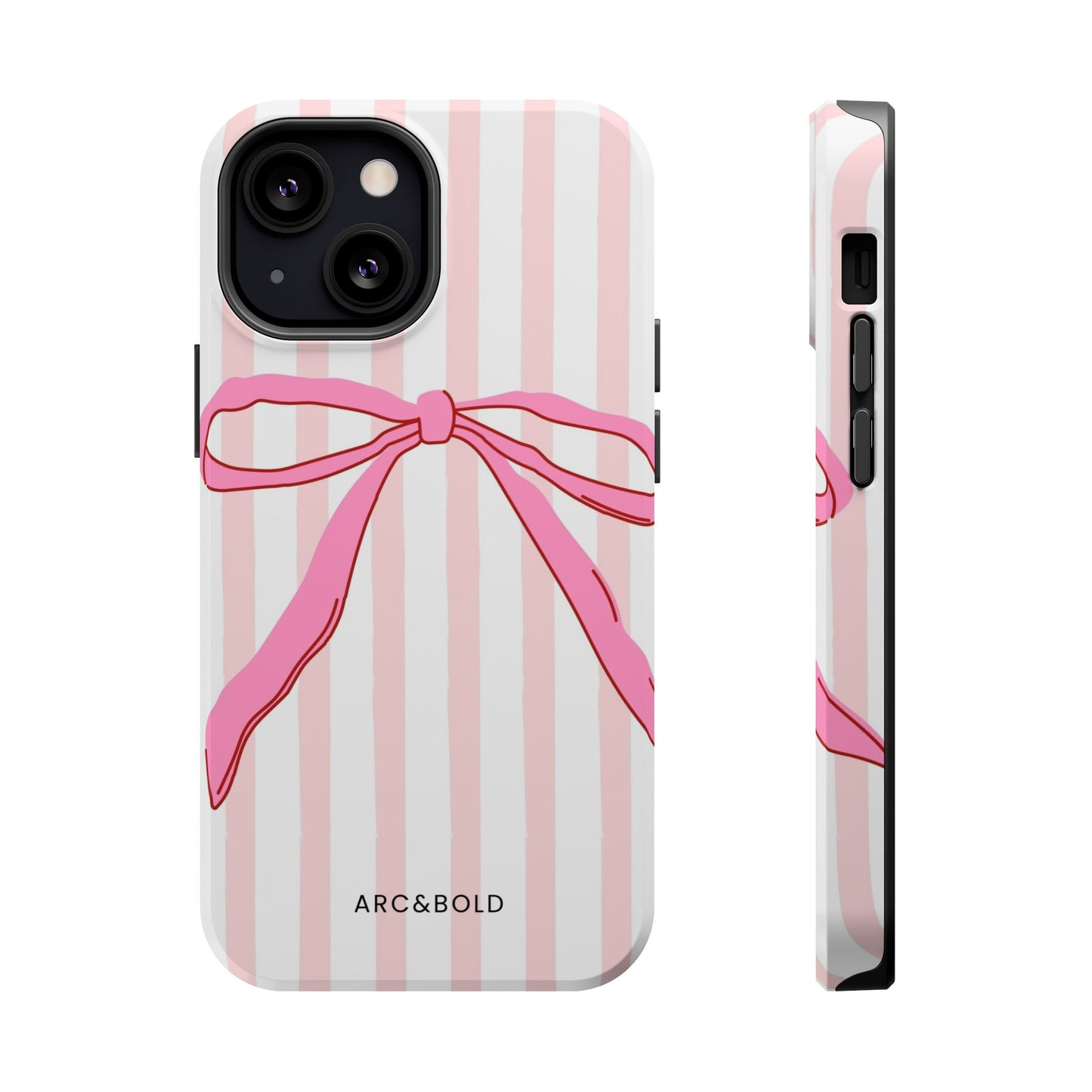 Pink Bow - Magnetic Phone Case - Arc & Bold