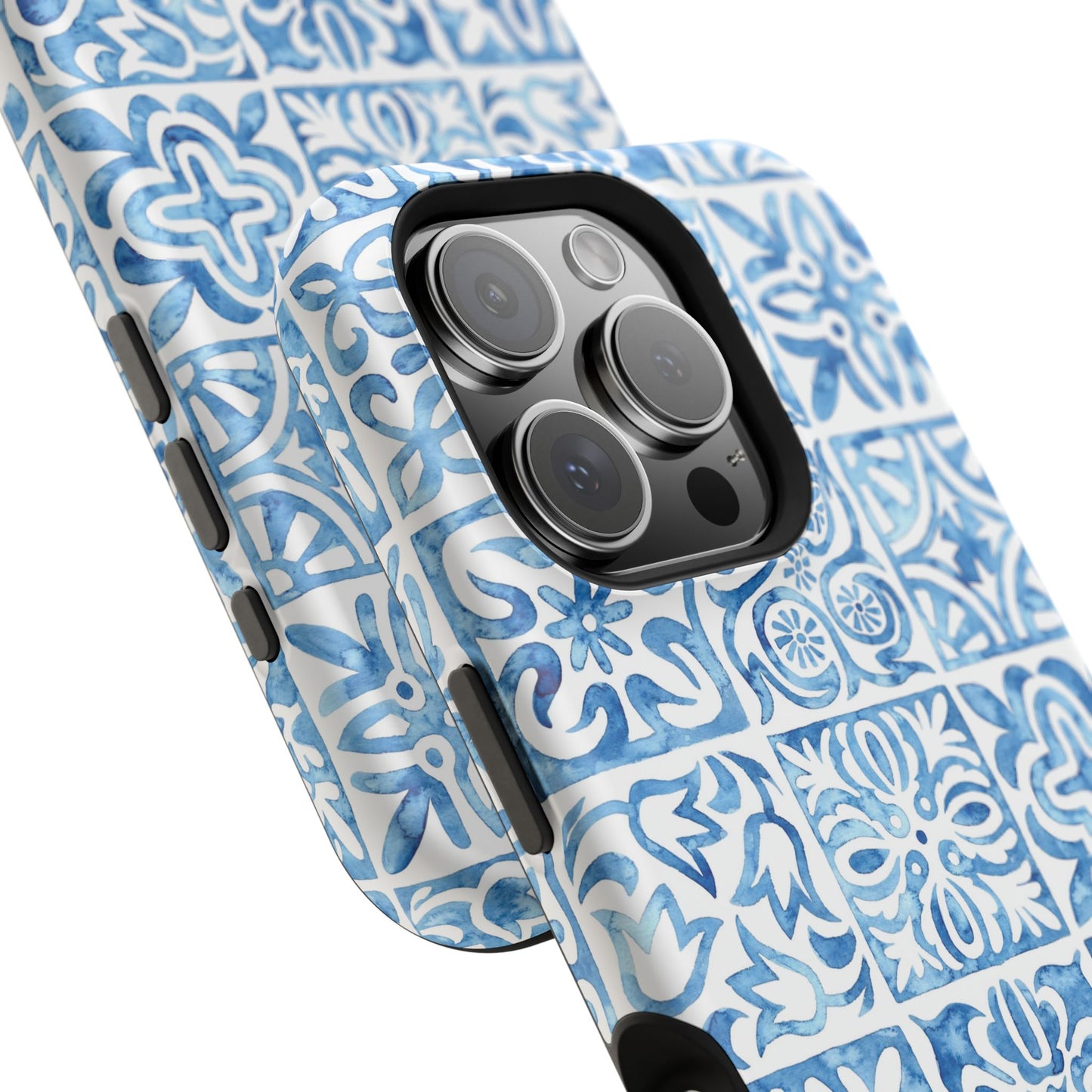 Blue Mosaic - Magnetic Phone Case - Arc & Bold