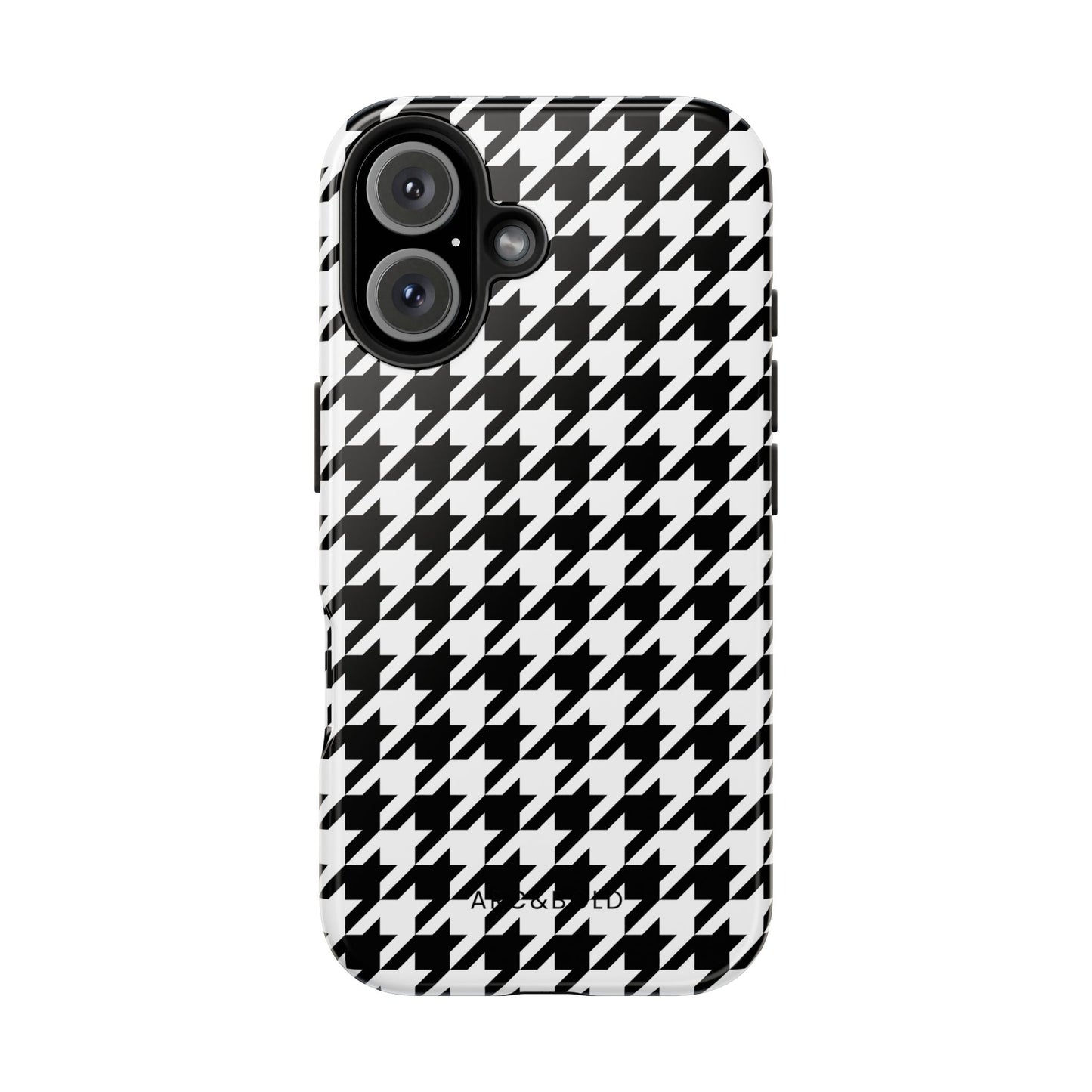Houndstooth - Tough Phone Case - Arc & Bold