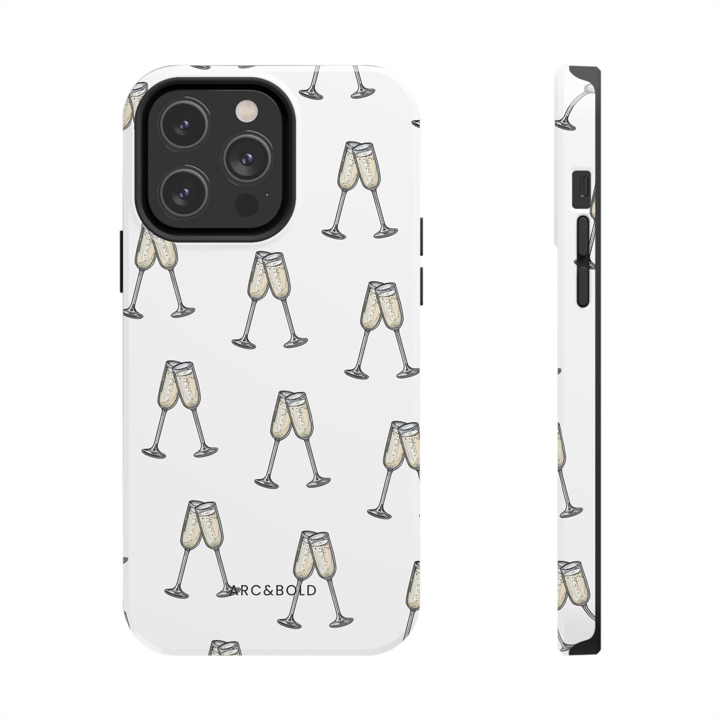 Champagne Toast - Tough Phone Case - Arc & Bold