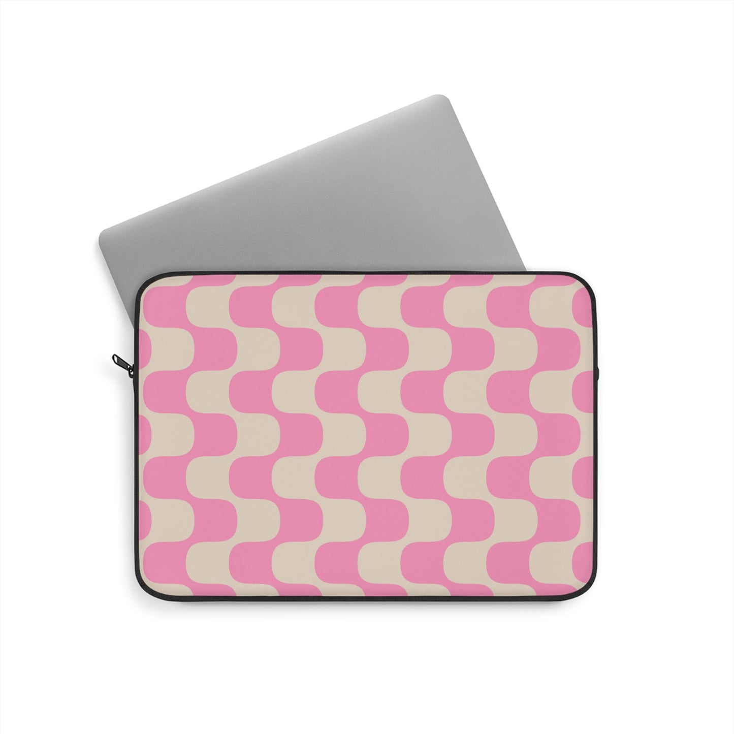 Pink Waves - Laptop Sleeve - Arc & Bold