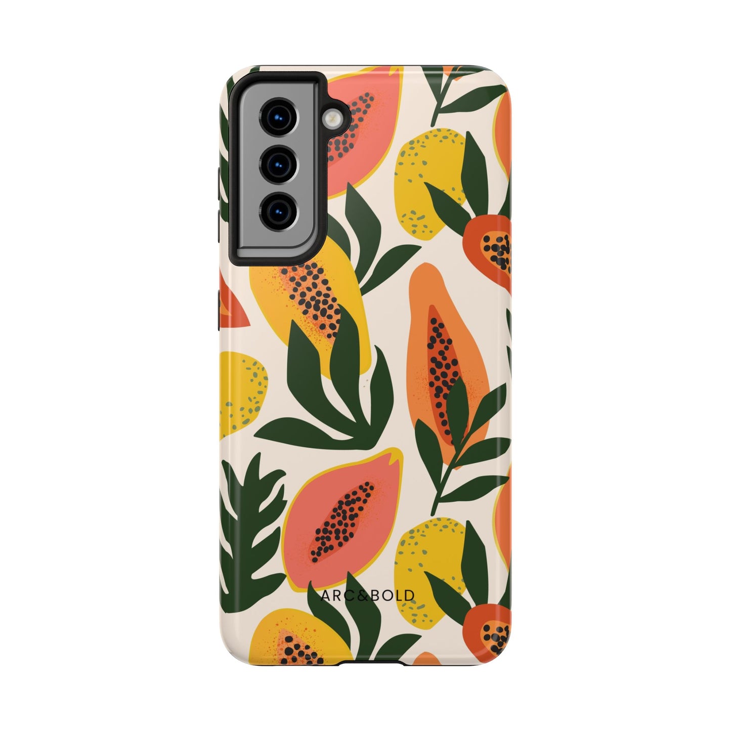 Papaya - Tough Phone Case - Arc & Bold