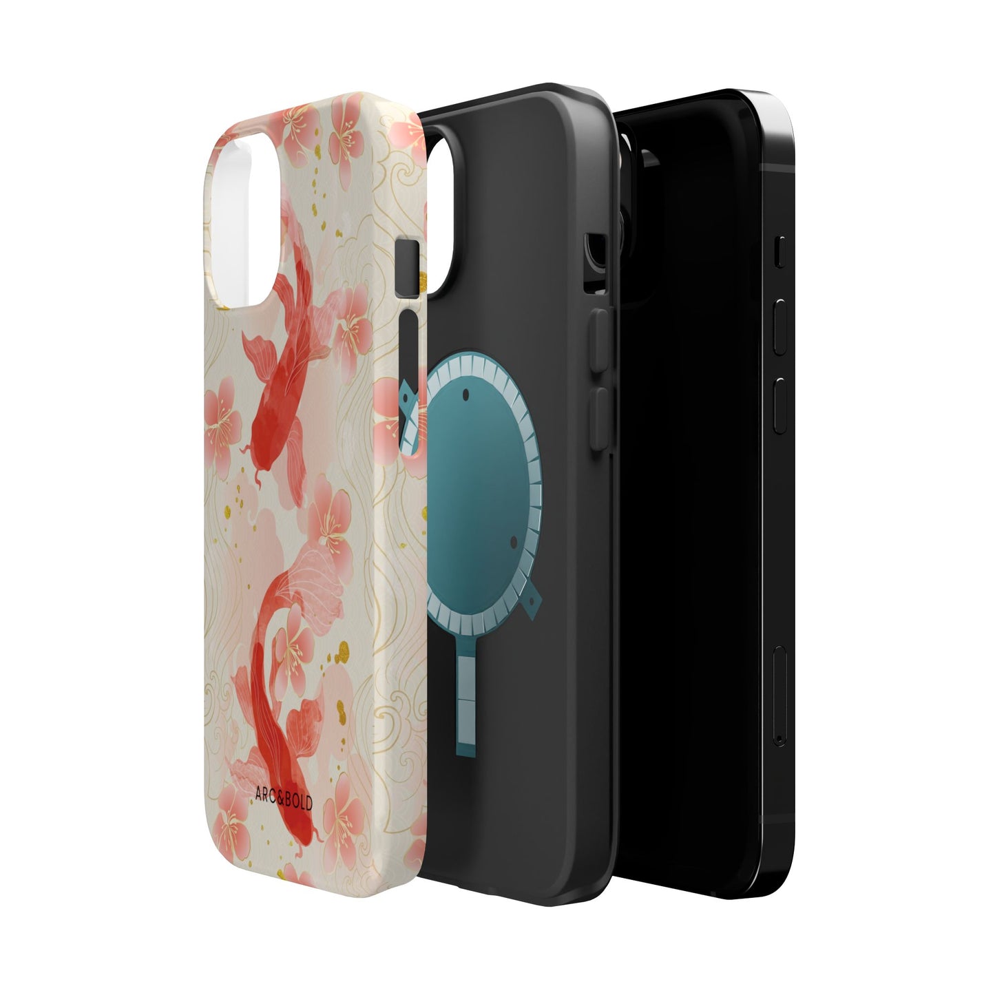 Koi Fish - Magnetic Phone Case - Arc & Bold