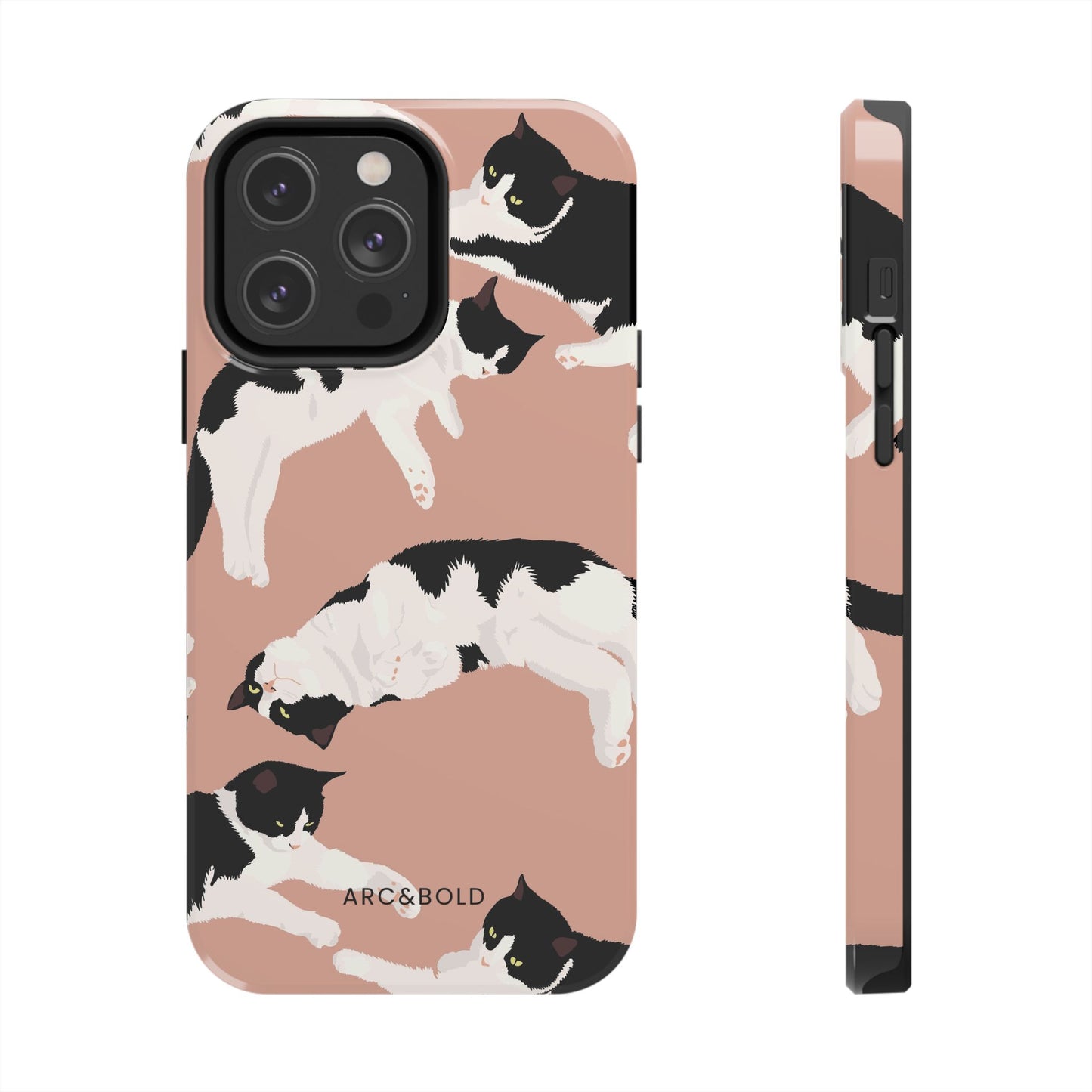 Cat - Tough Phone Case - Arc & Bold