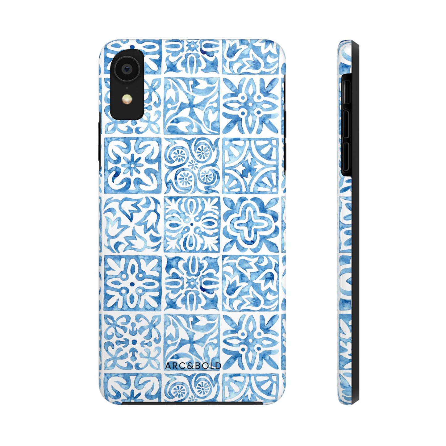 Blue Mosaic - Tough Phone Case - Arc & Bold