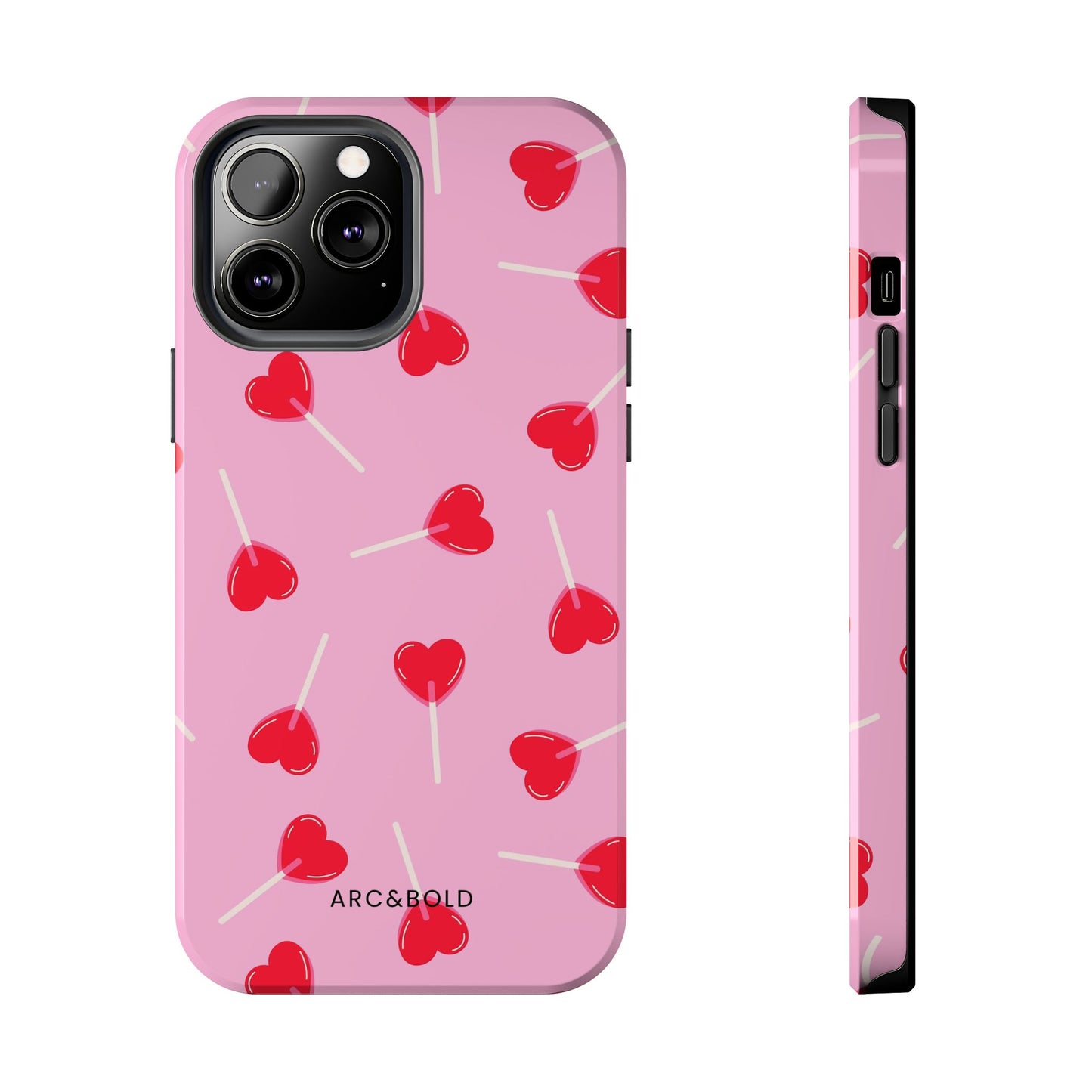 Heart Pops - Tough Phone Case - Arc & Bold