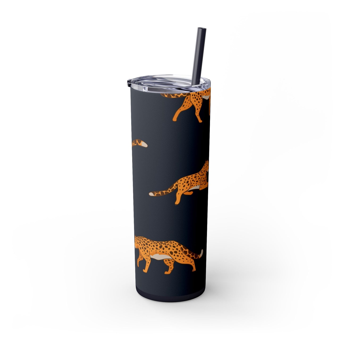 Cheetah Skinny Tumbler - Arc & Bold