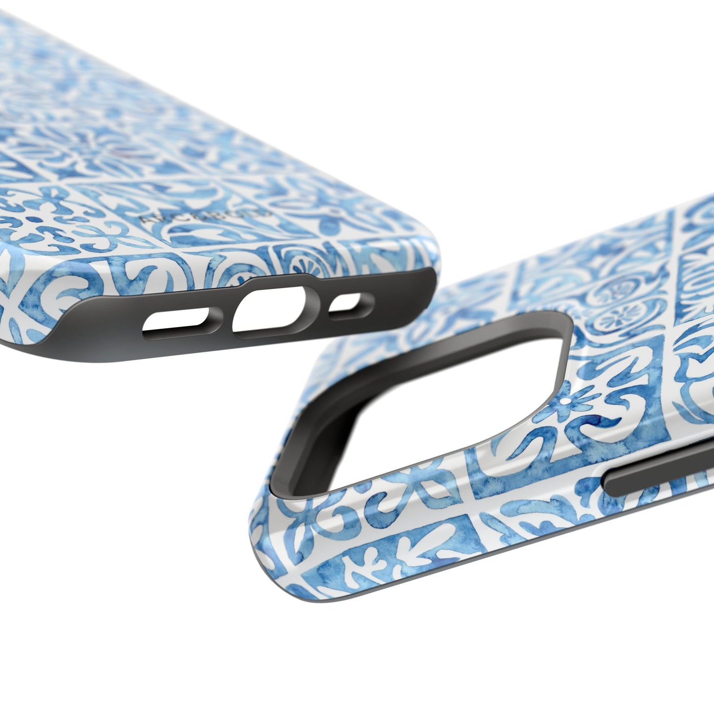 Blue Mosaic - Magnetic Phone Case - Arc & Bold