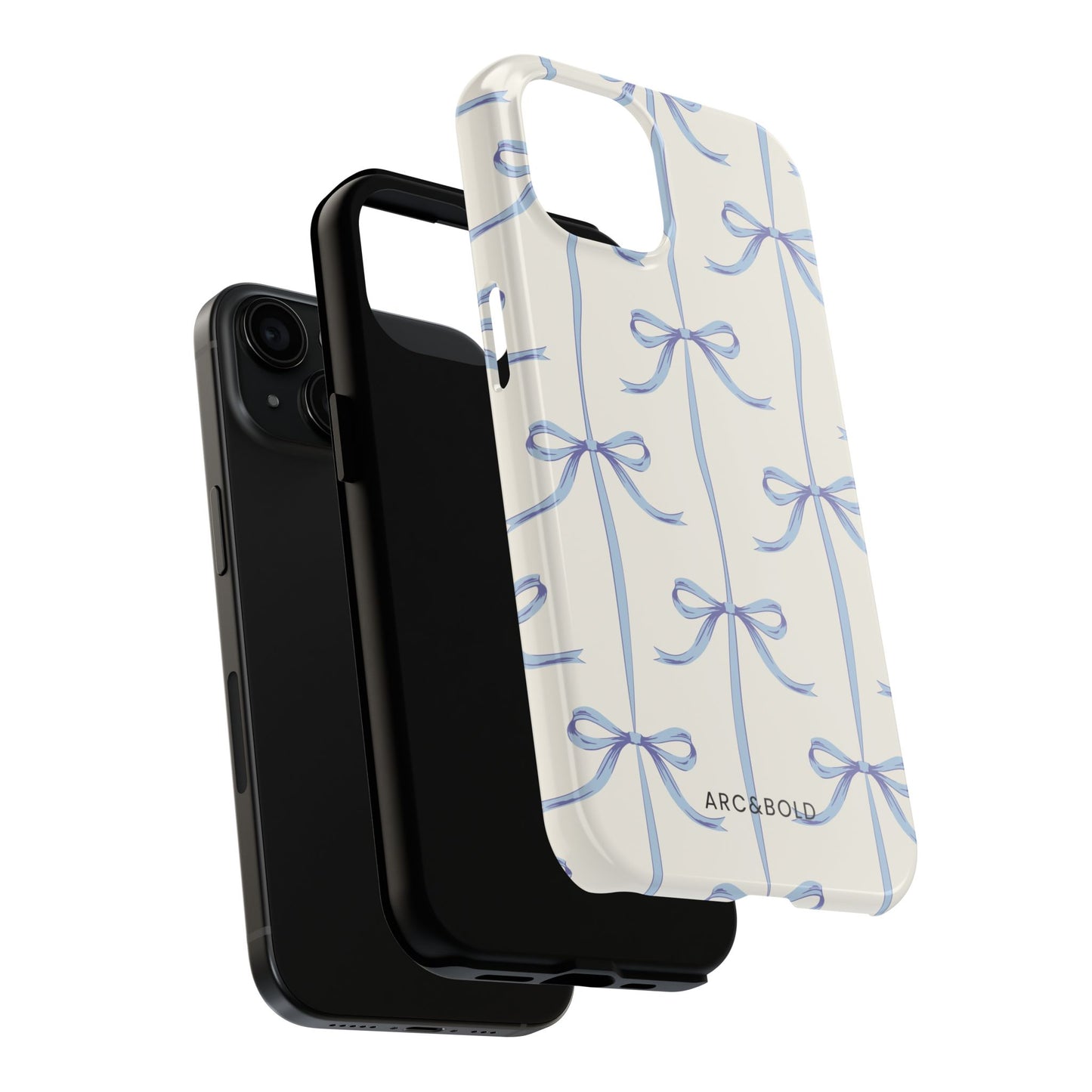 Blue Bow - Tough Phone Case - Arc & Bold