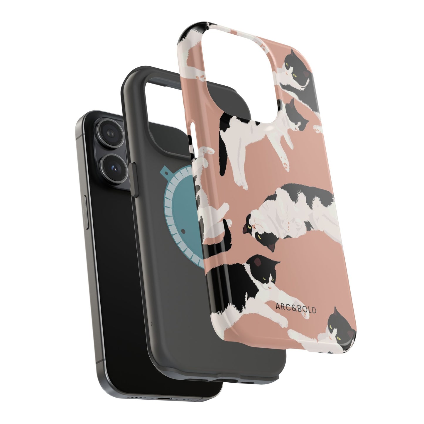 Cat - Magnetic Tough Case - Arc & Bold