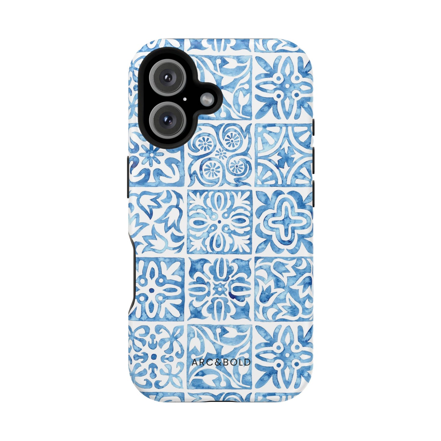 Blue Mosaic - Magnetic Phone Case - Arc & Bold