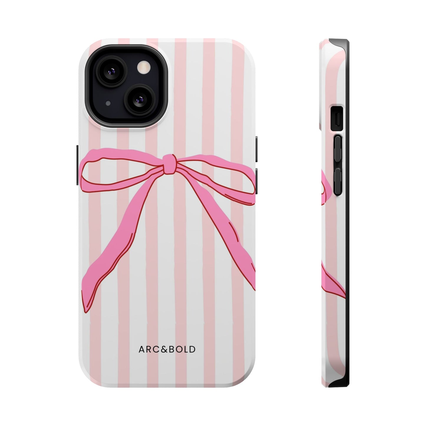Pink Bow - Magnetic Phone Case - Arc & Bold
