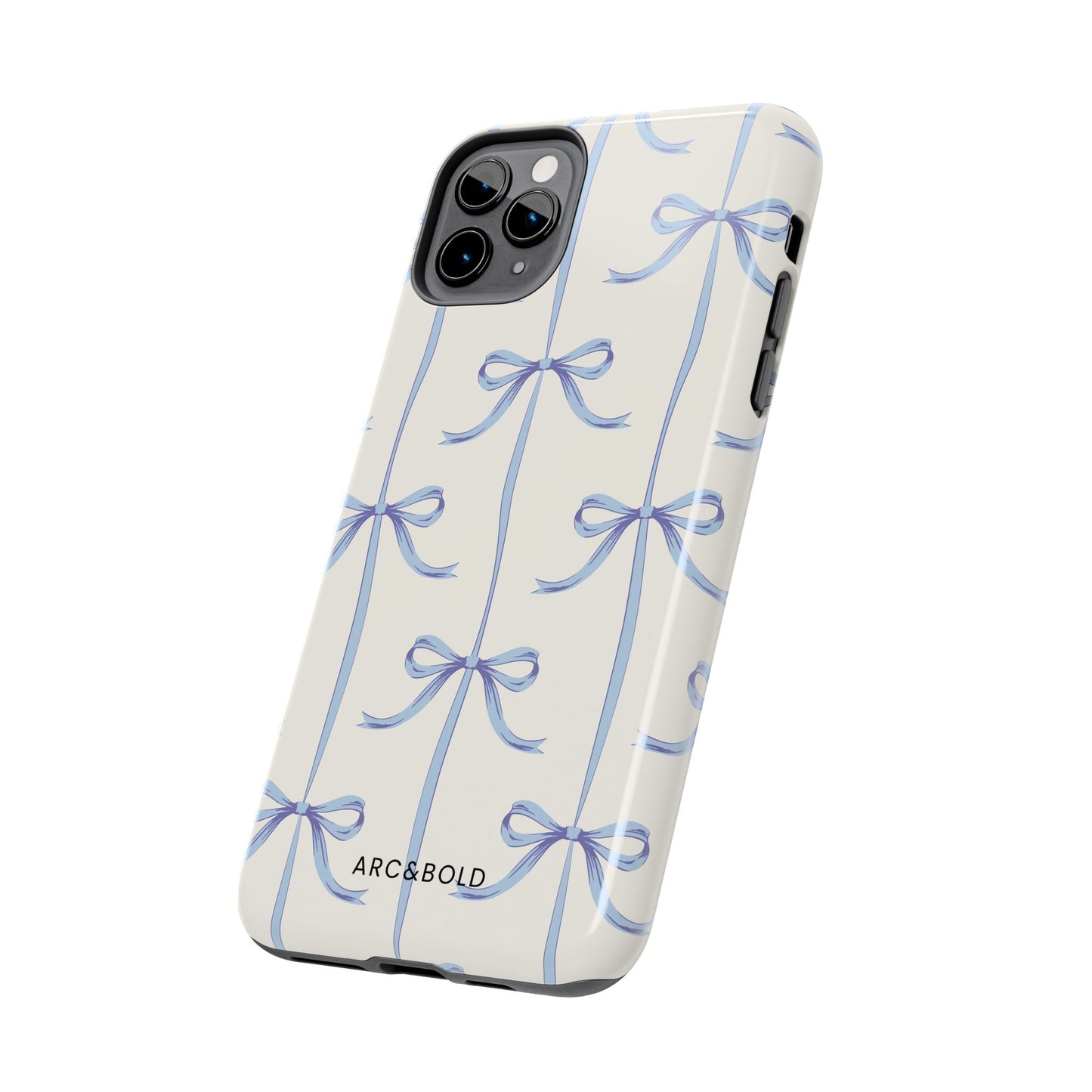 Blue Bow - Tough Phone Case - Arc & Bold