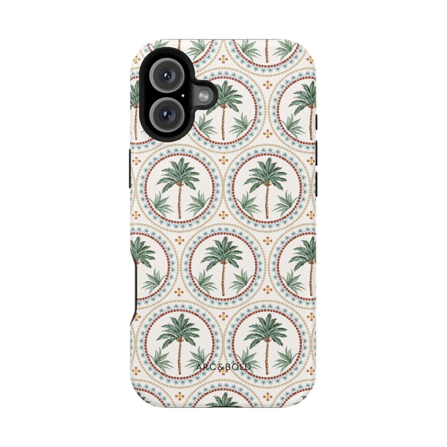 Tropical Tile Palm - Magnetic Tough Case - Arc & Bold