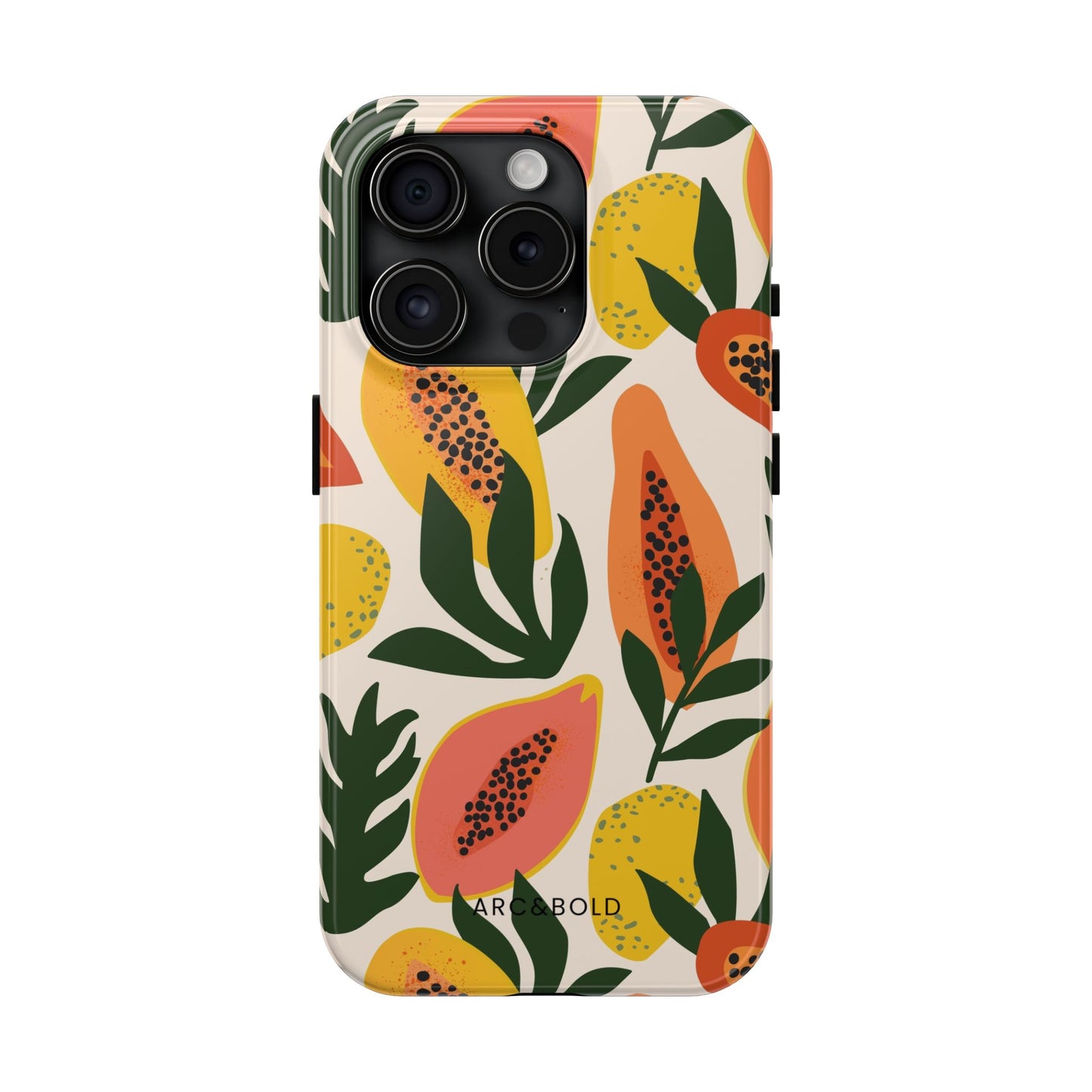 Papaya - Tough Phone Case - Arc & Bold