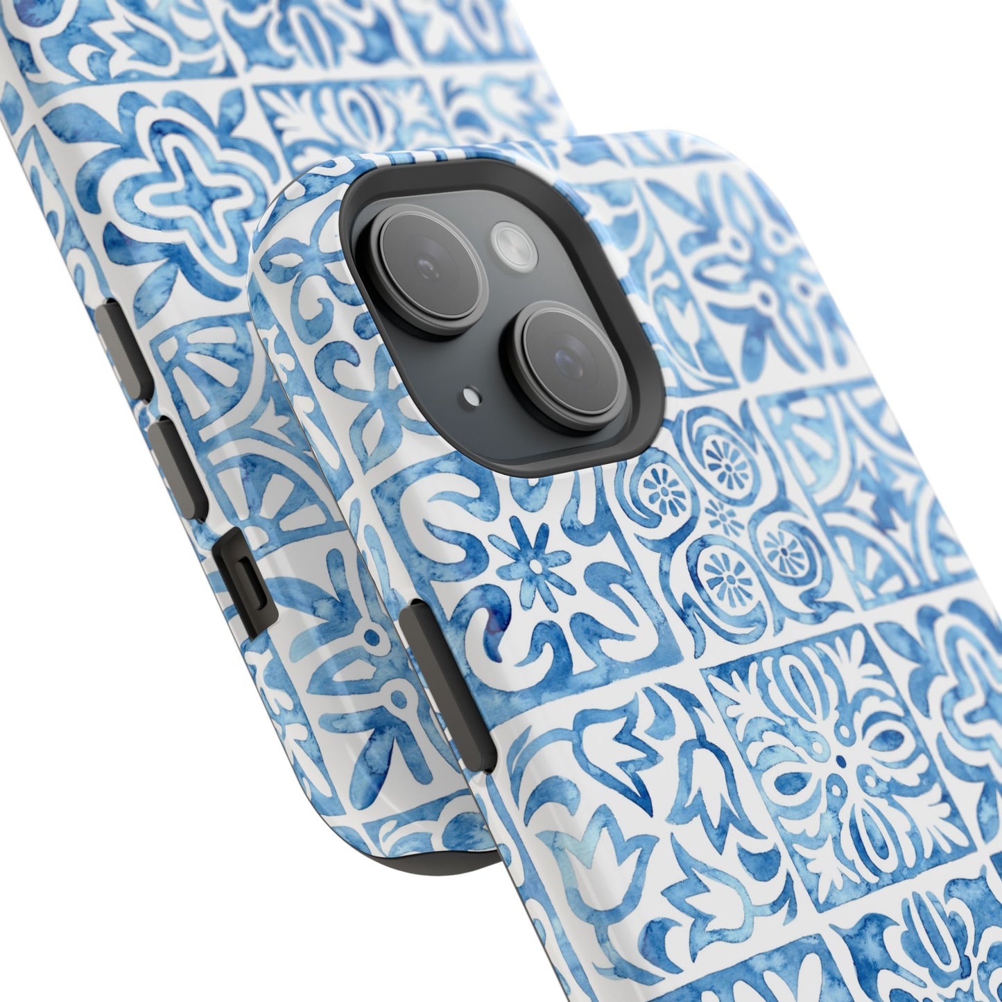 Blue Mosaic - Magnetic Phone Case - Arc & Bold