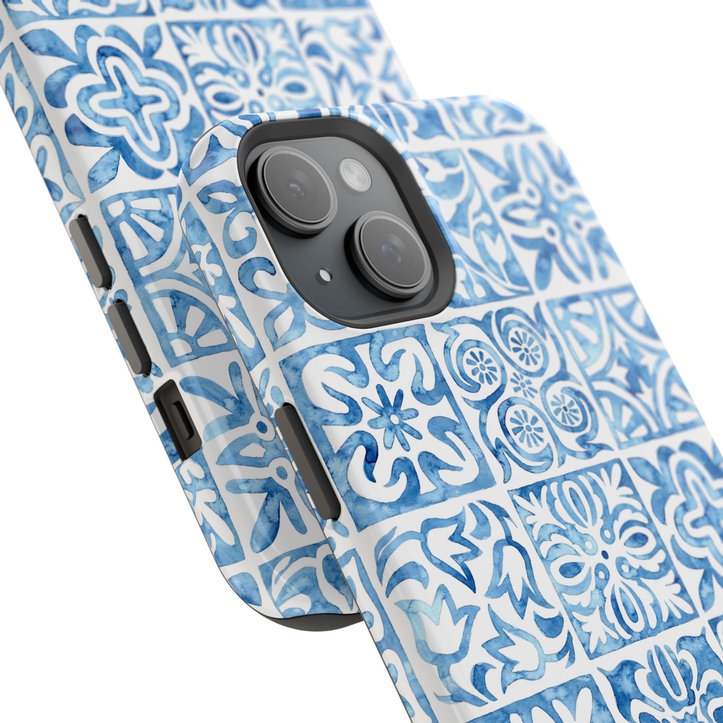 Blue Mosaic - Magnetic Phone Case - Arc & Bold
