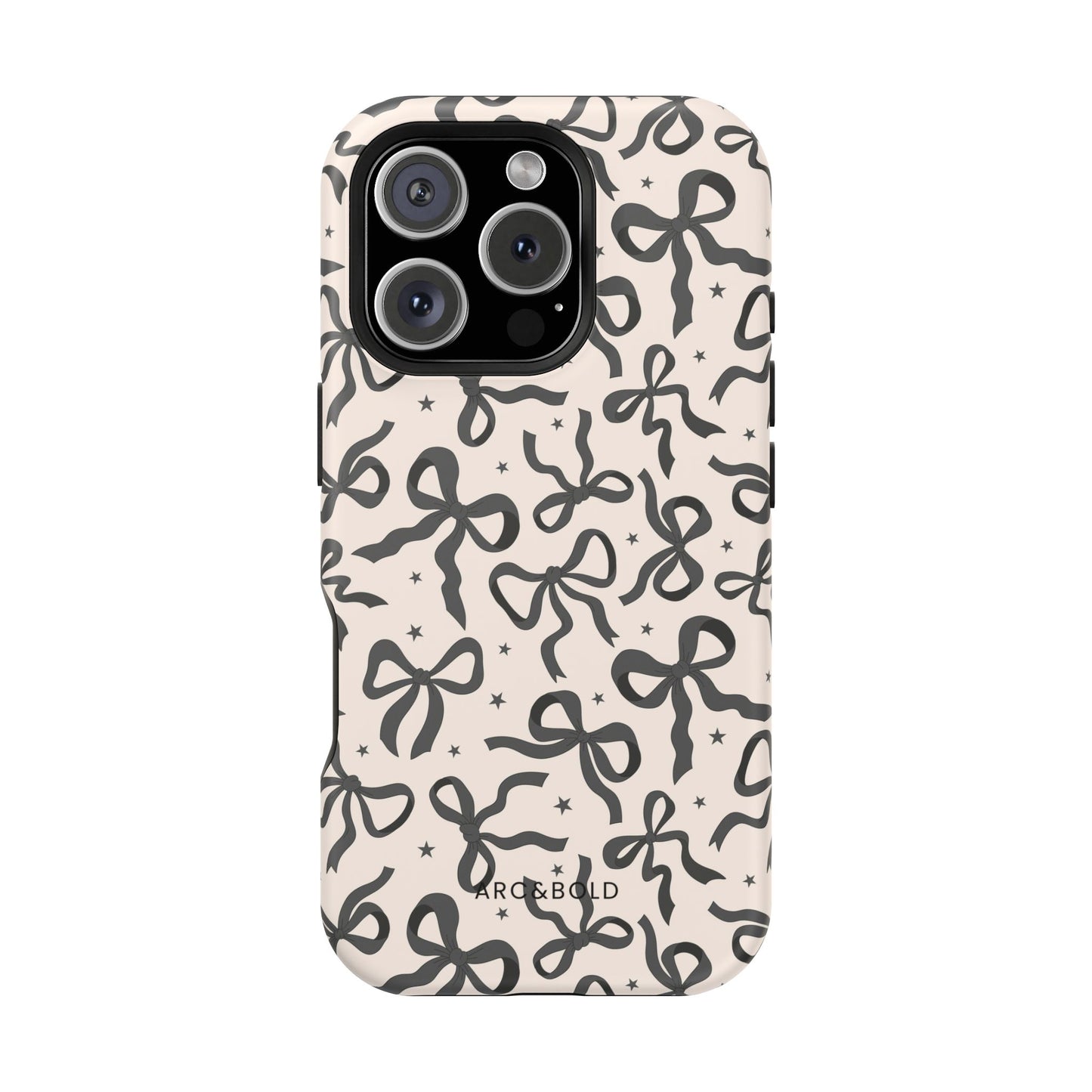 Noir Bows - Magnetic Tough Case - Arc & Bold