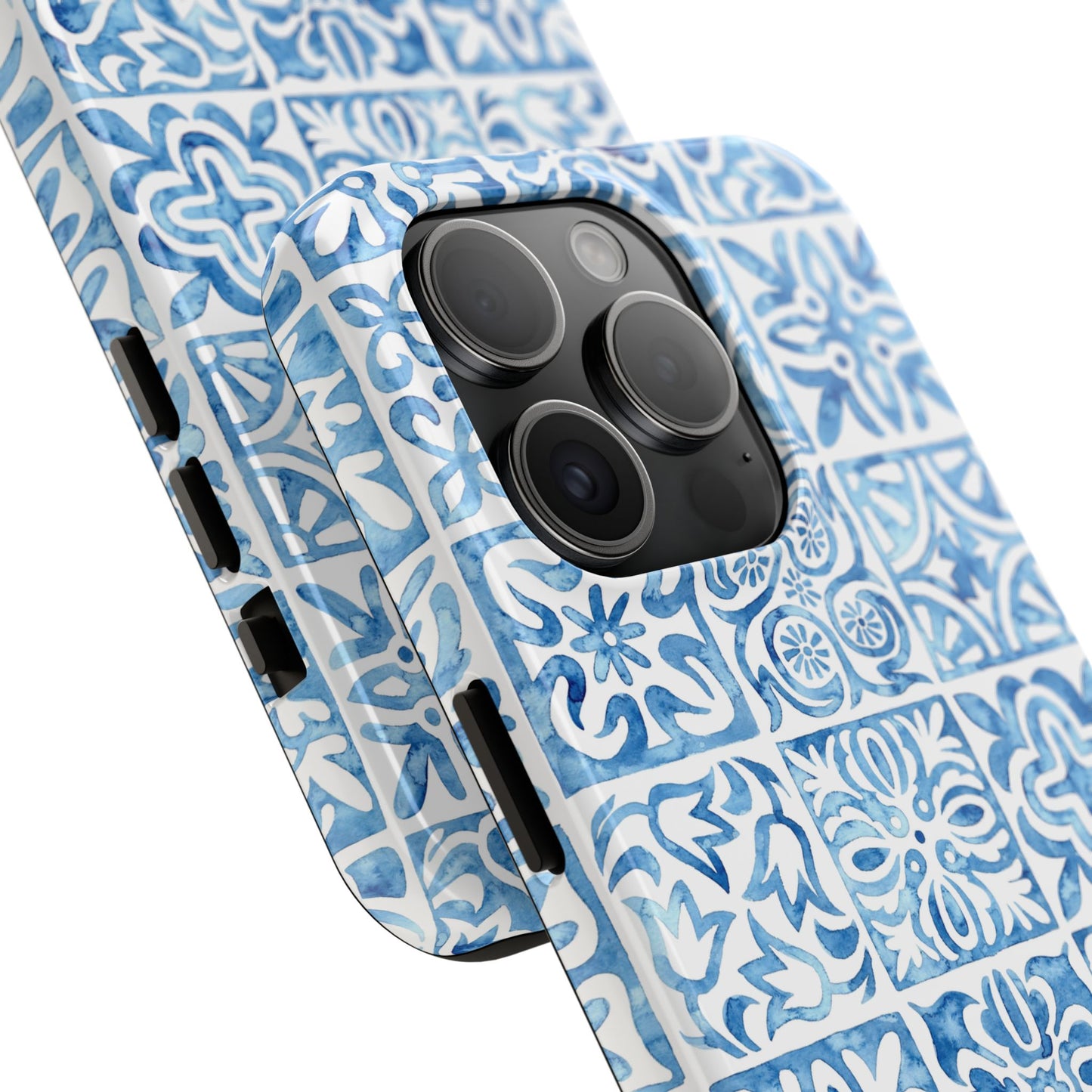 Blue Mosaic - Tough Phone Case - Arc & Bold