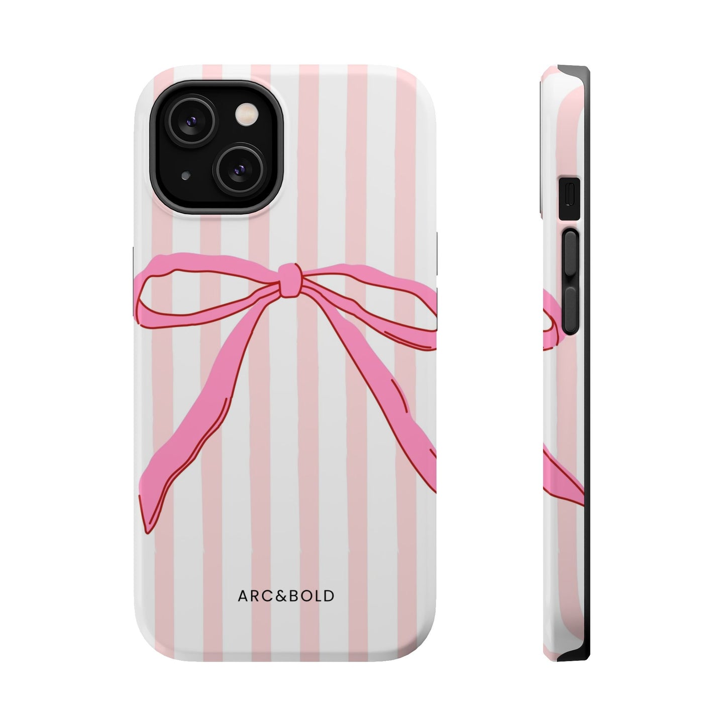 Pink Bow - Magnetic Phone Case - Arc & Bold