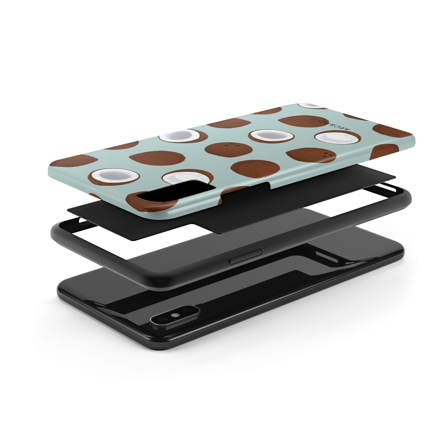 Coconut - Tough Phone Case - Arc & Bold