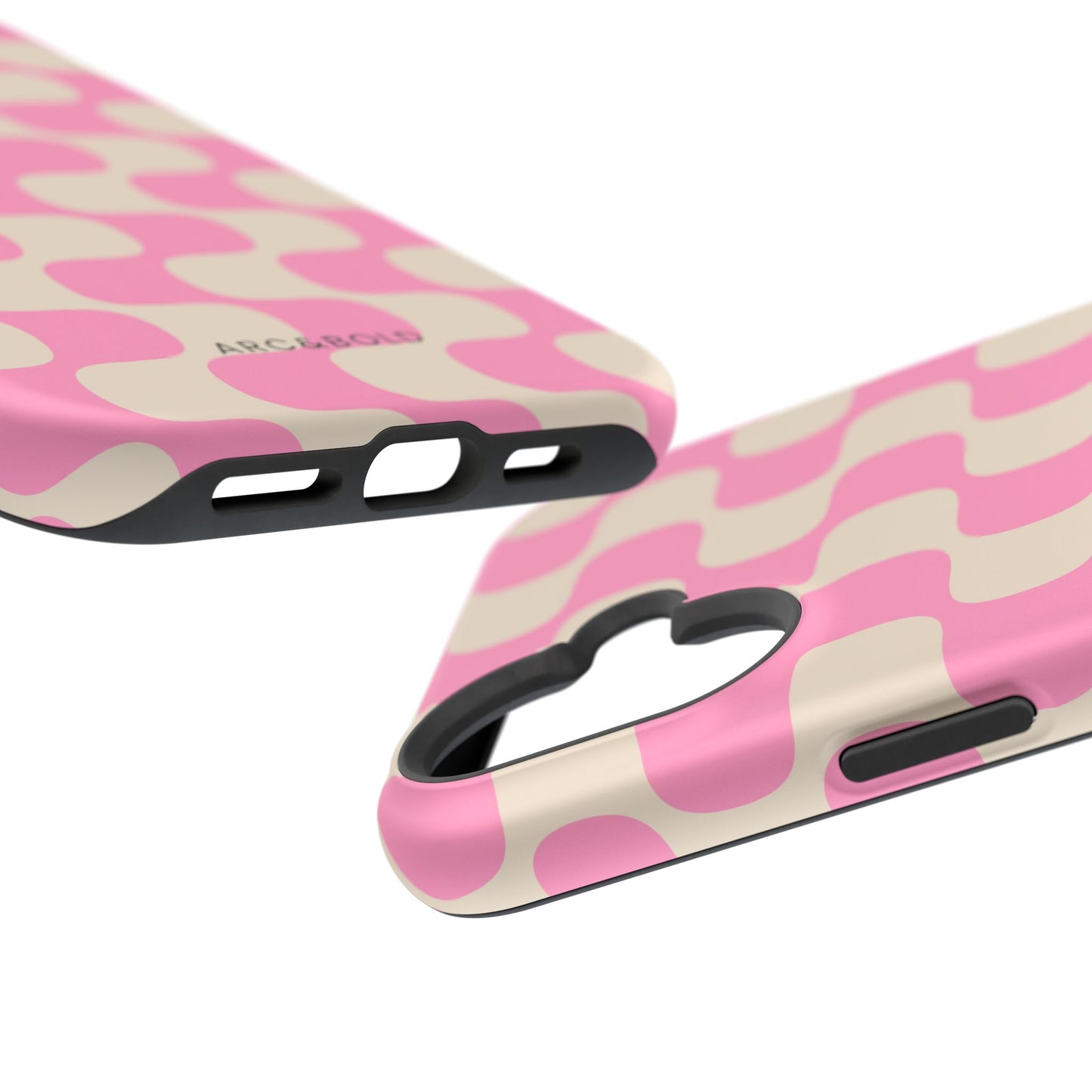 Pink Waves - Magnetic Phone Case - Arc & Bold