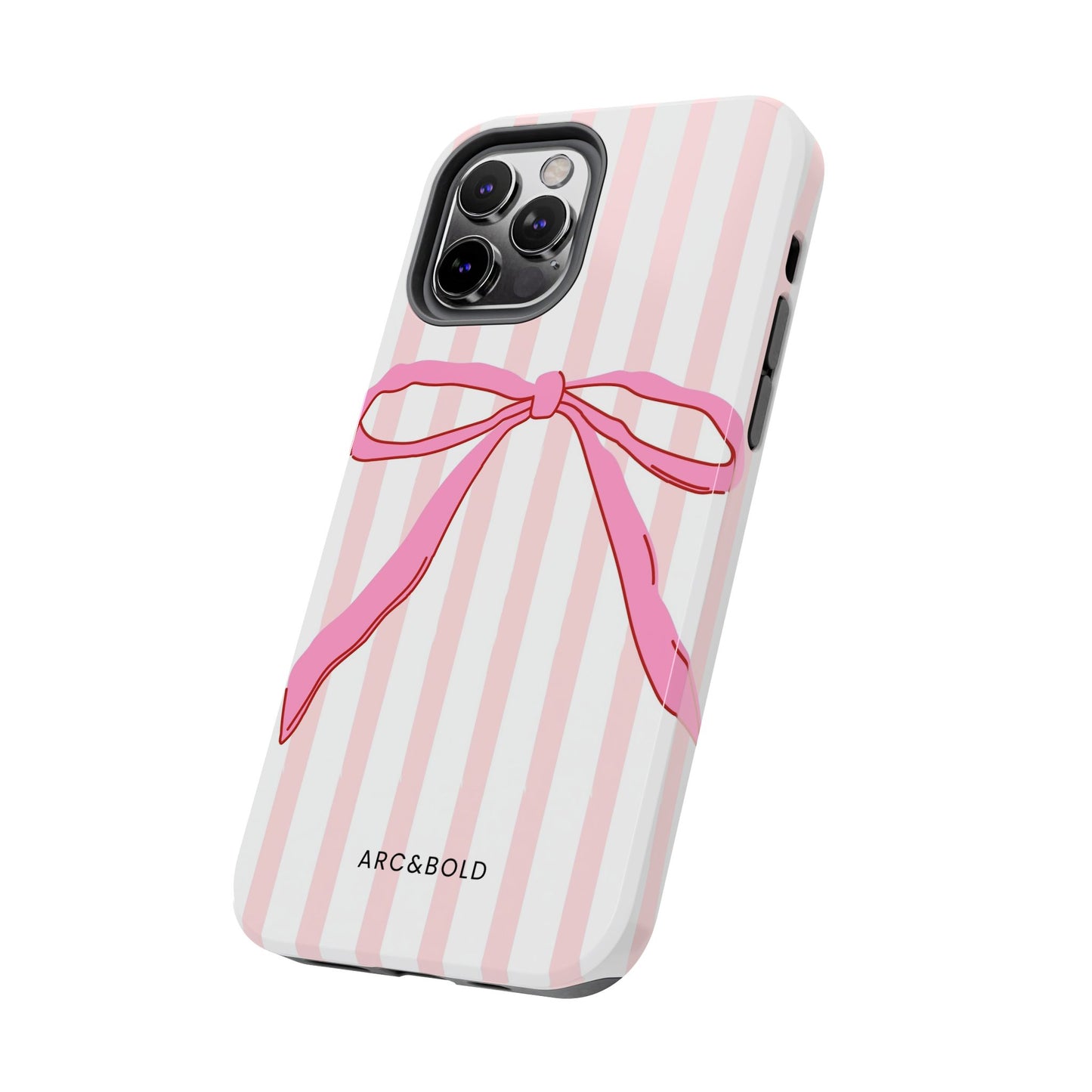 Pink Bow - Tough Phone Case - Arc & Bold