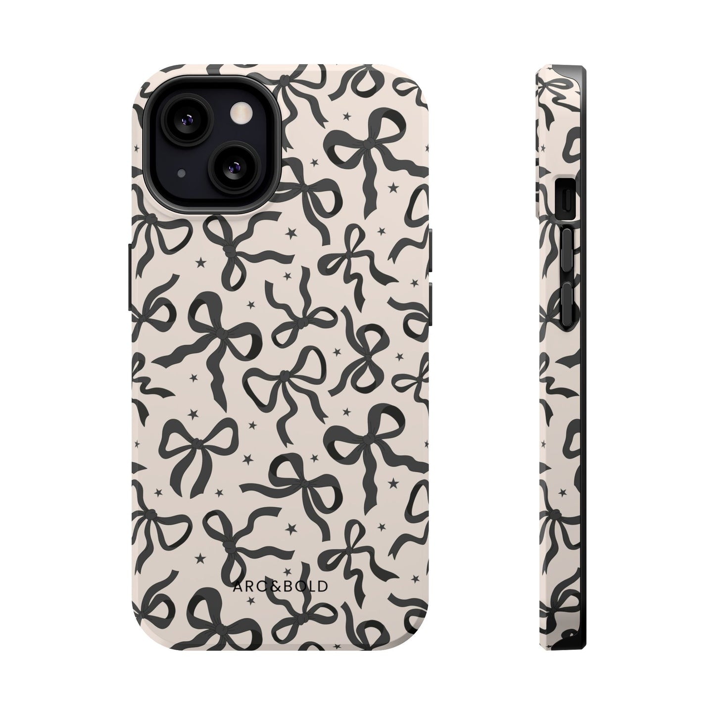 Noir Bows - Magnetic Tough Case - Arc & Bold