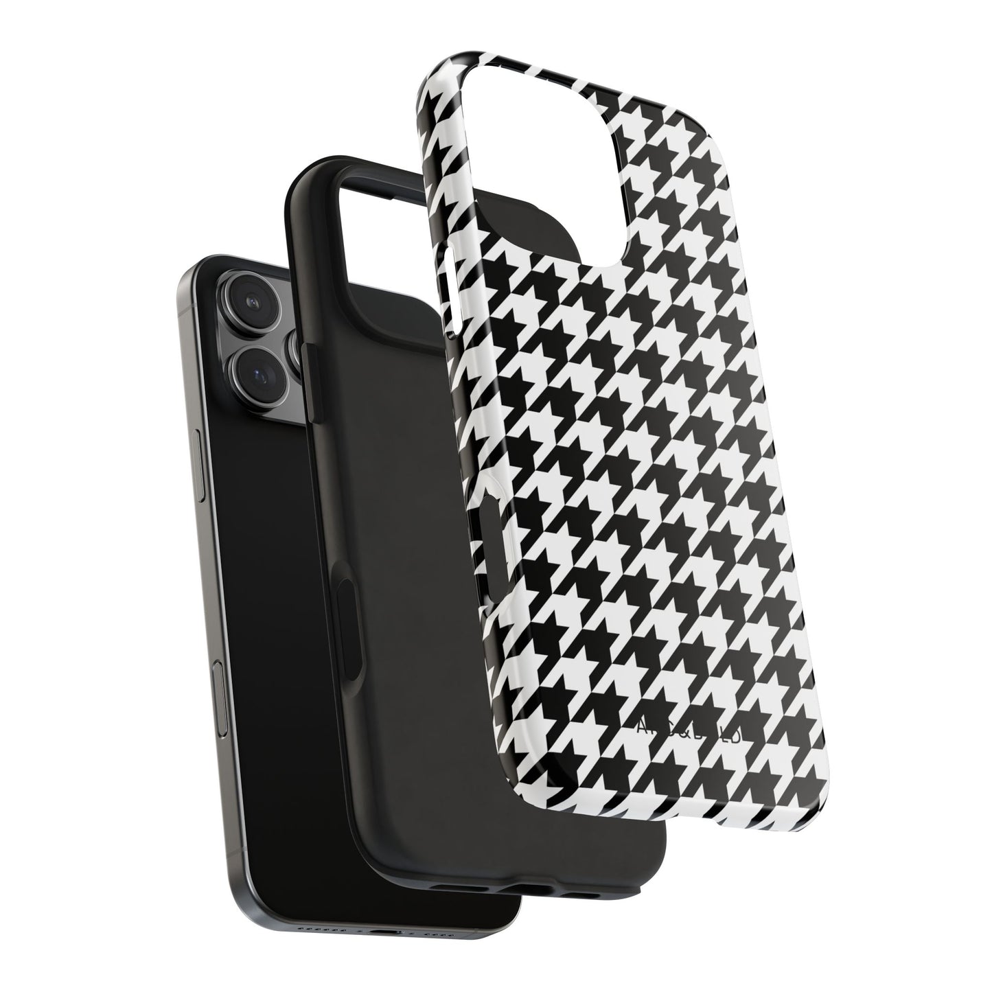 Houndstooth - Tough Phone Case - Arc & Bold