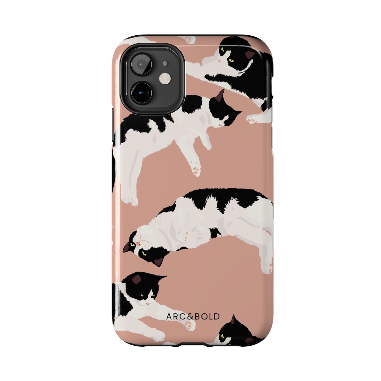 Cat - Tough Phone Case - Arc & Bold