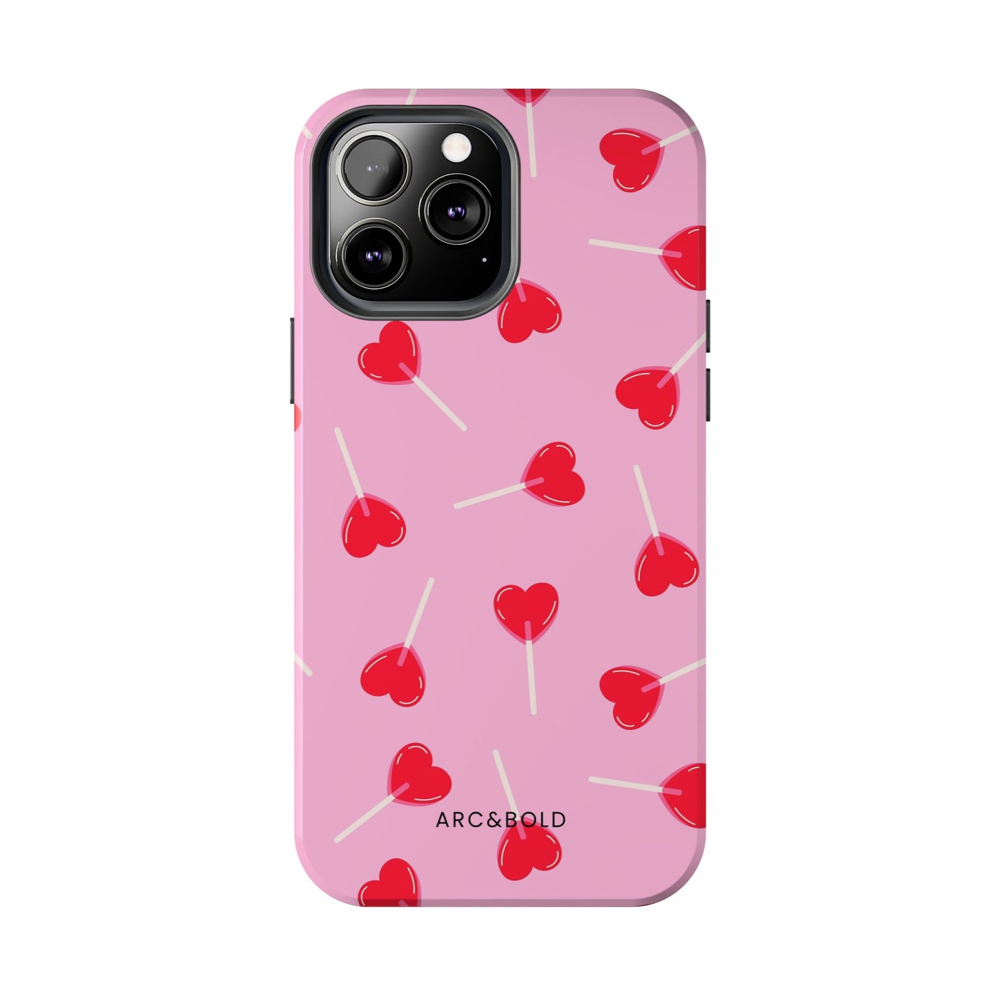Heart Pops - Tough Phone Case - Arc & Bold