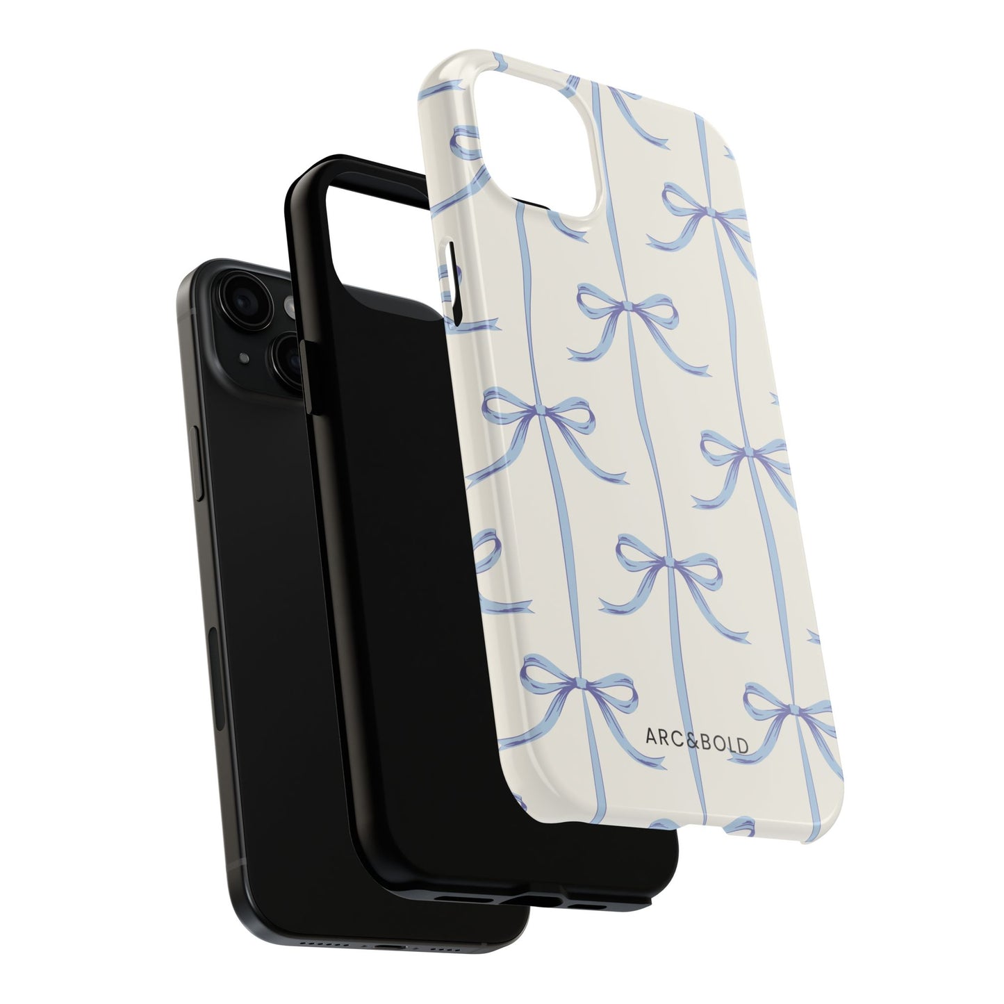 Blue Bow - Tough Phone Case - Arc & Bold