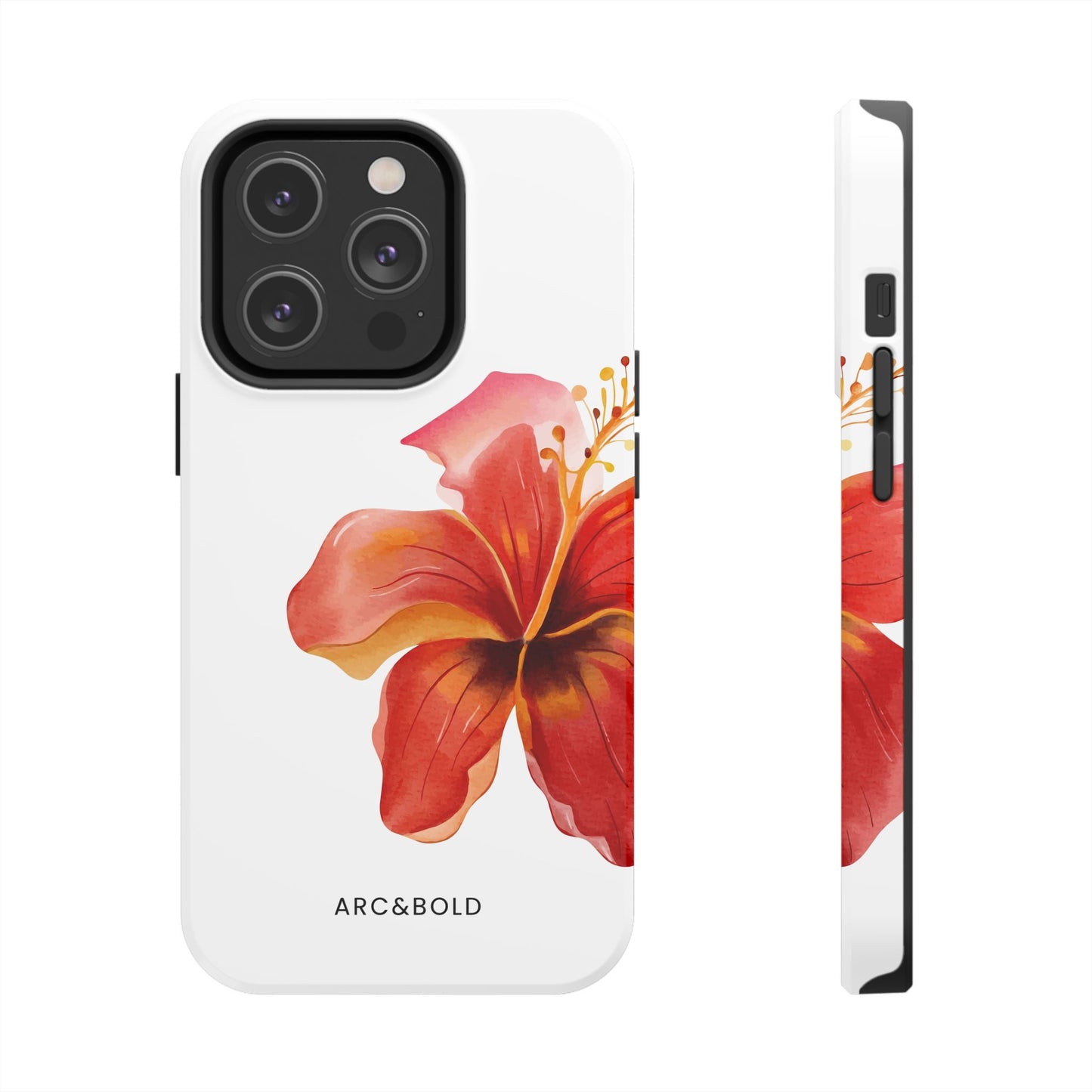 Hibiscus - Tough Phone Case - Arc & Bold