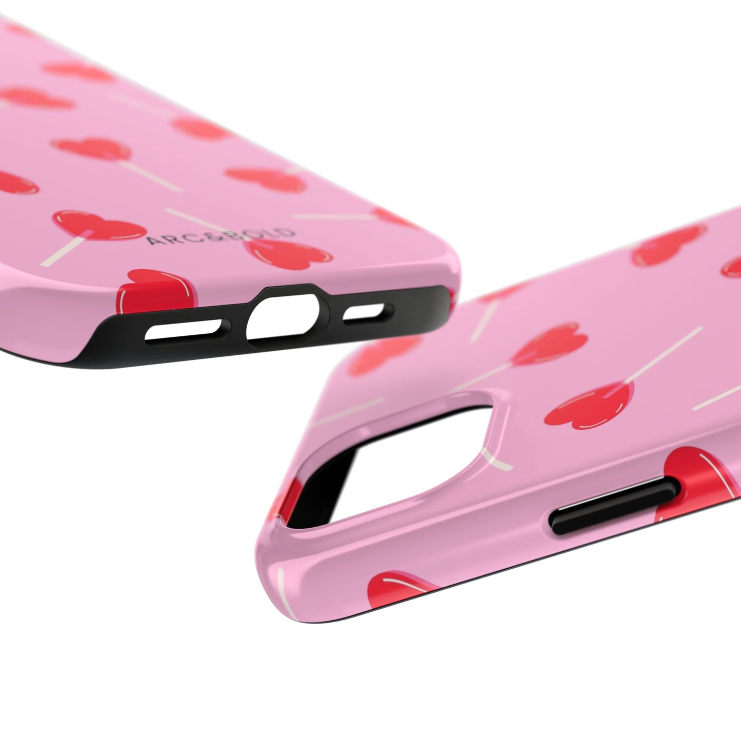 Heart Pops - Tough Phone Case - Arc & Bold