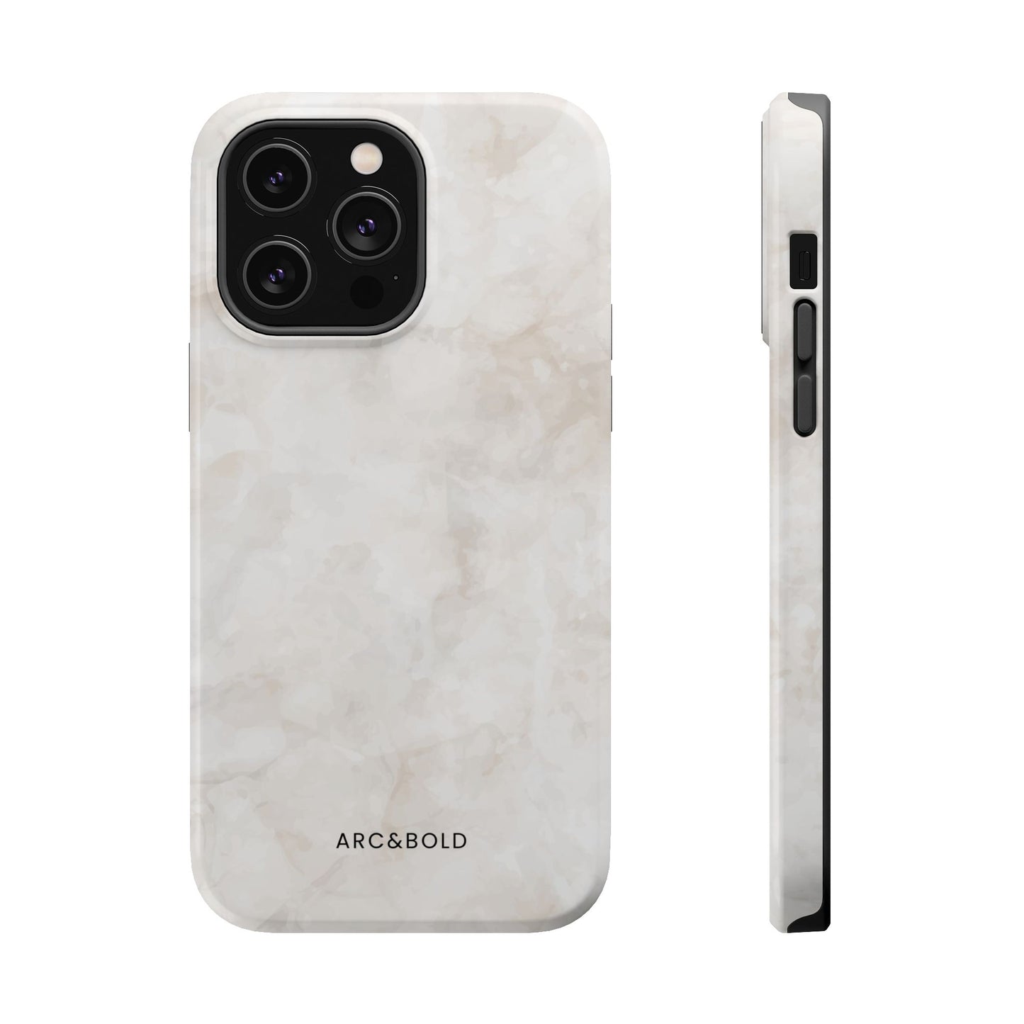 Marble - Magnetic Phone Case - Arc & Bold