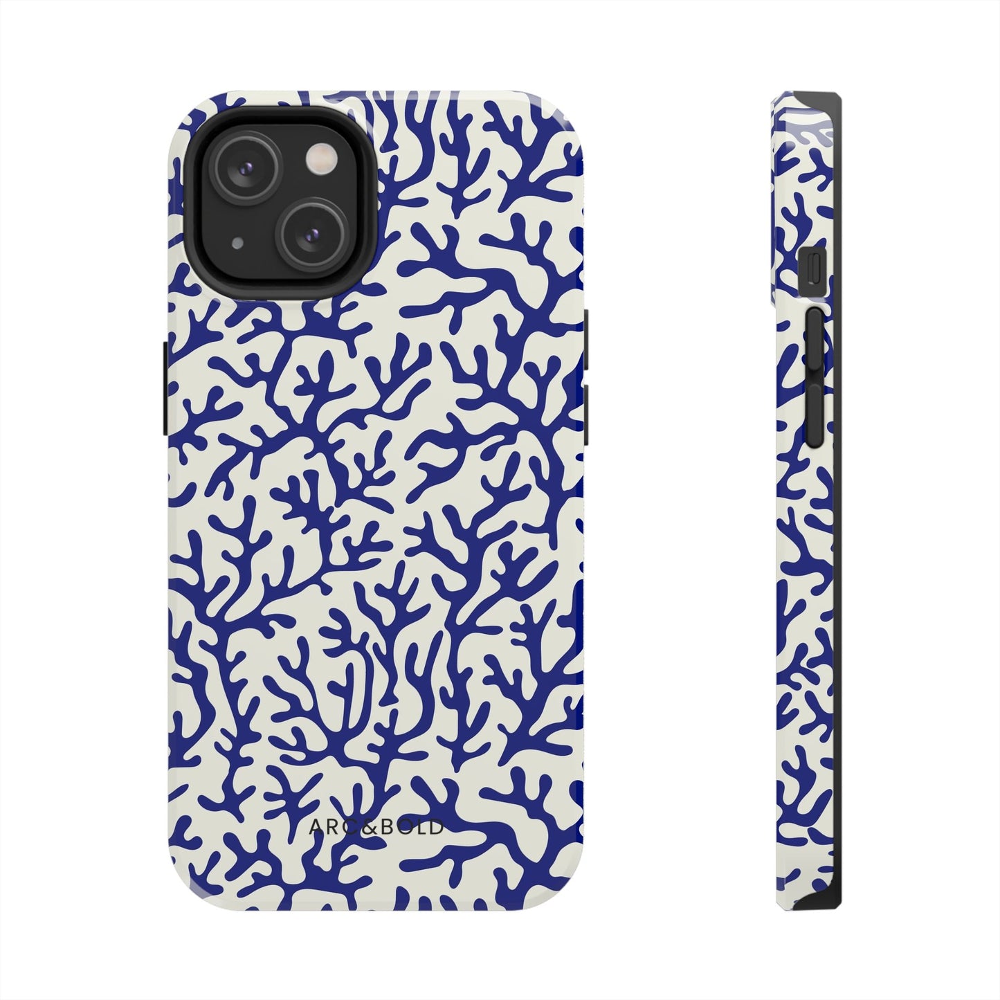 Coral - Tough Phone Case - Arc & Bold